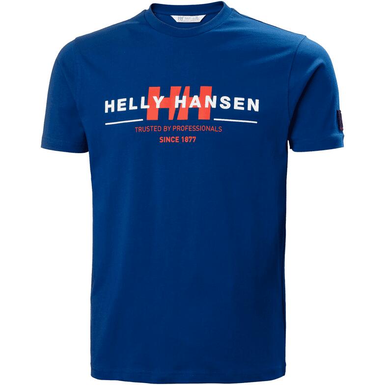 T-shirt à manches courtes homme Helly Hansen 53763 607  Bleu 1/2