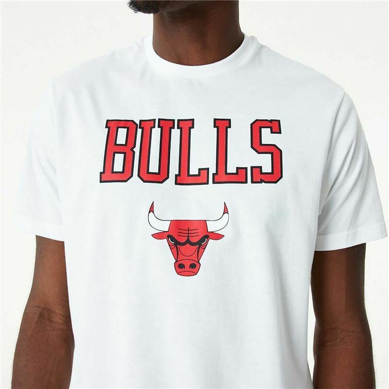 Maglia da basket New Era NBA Chicago Bulls Bianco