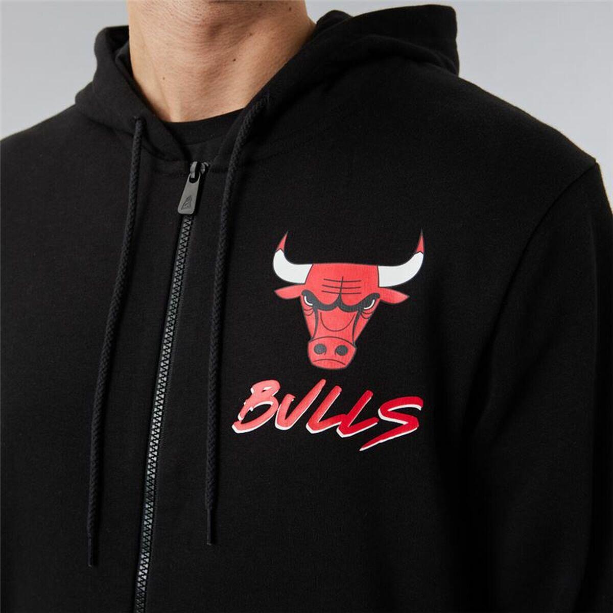 Giacca Sportiva da Uomo New Era Chicago Bulls Nero 5/5