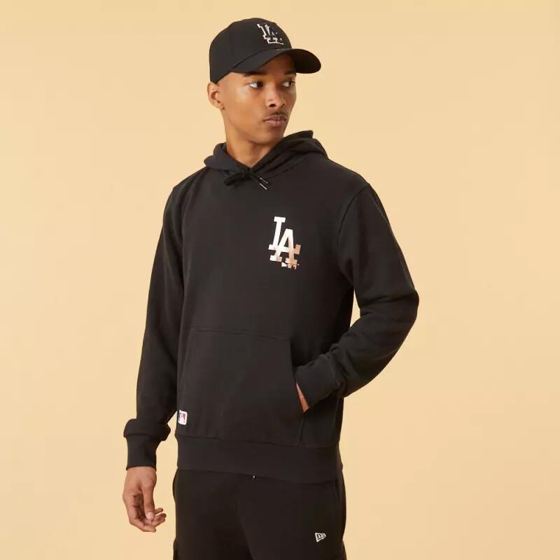 Sudadera sin Capucha Hombre New Era Negro