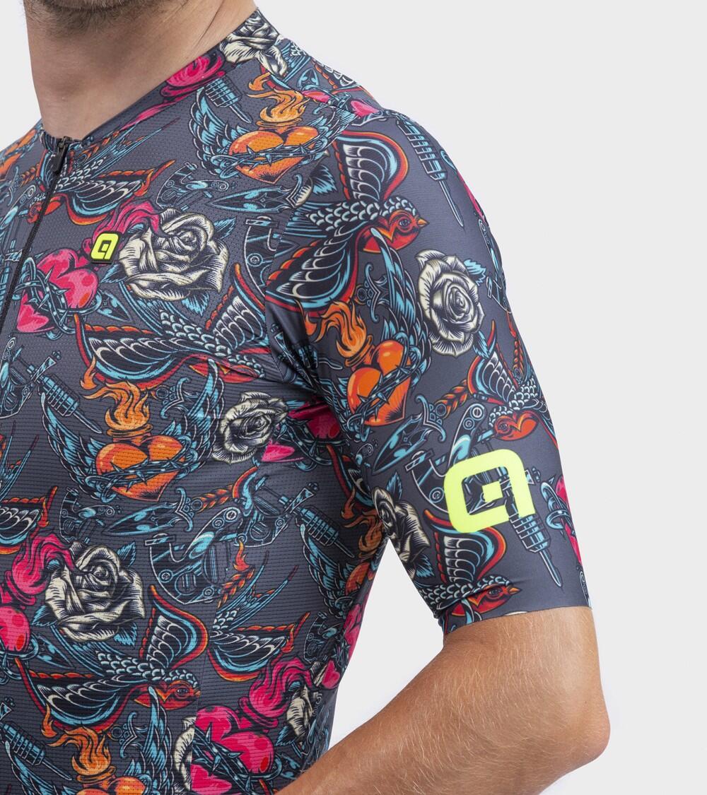 Ale Maillot Manches Courtes PRR Tattoo 6/7
