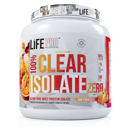 100 % Clear Isolateee Zero – 800 g LifePRO Energydrink
