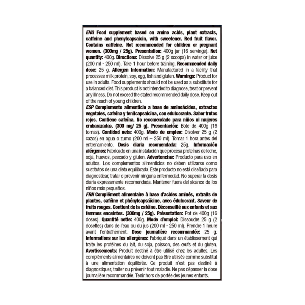 Bebida pre-entrenamiento Life Pro Wild Pump 400g 2/5