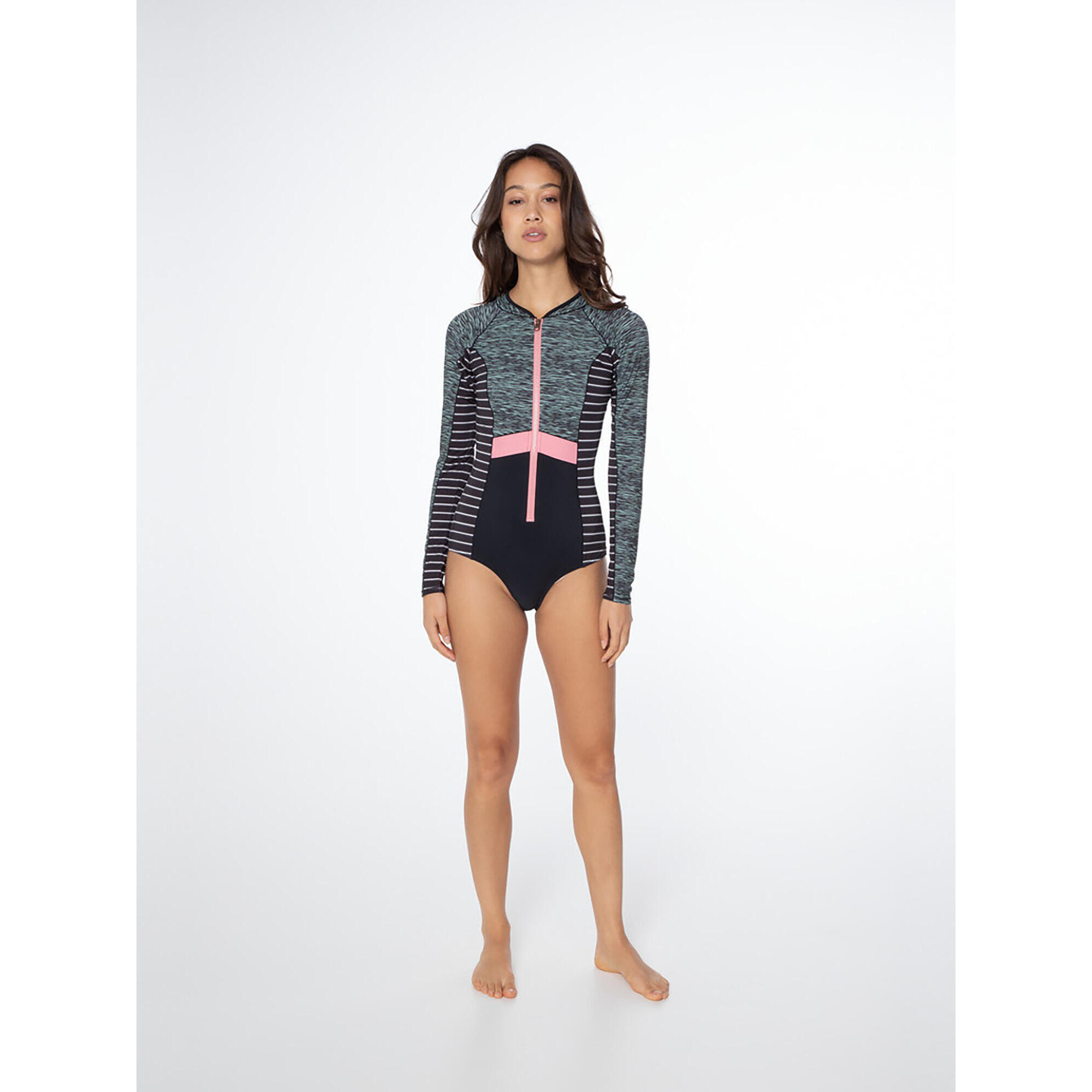 Protest - Maillot De Bain Une Pièce Femme Protest Prtkadwan Surf Suit - Combinaison De Natation - Vert - 40 M - Decathlon