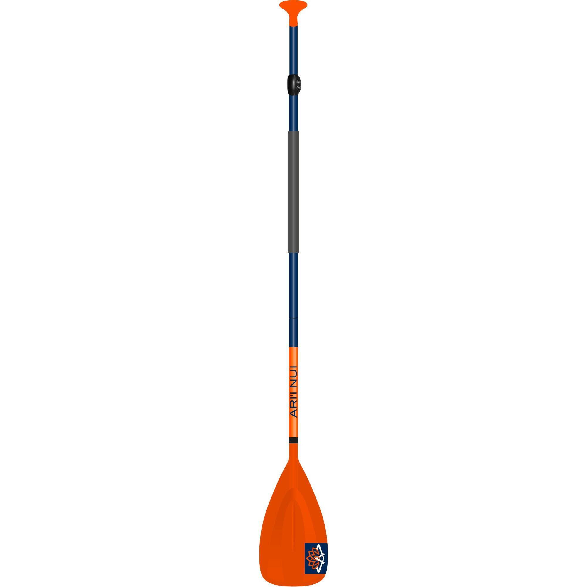 Pagaie de SUP 2pcs en Polycar/aluminium réglable Orange/Navy