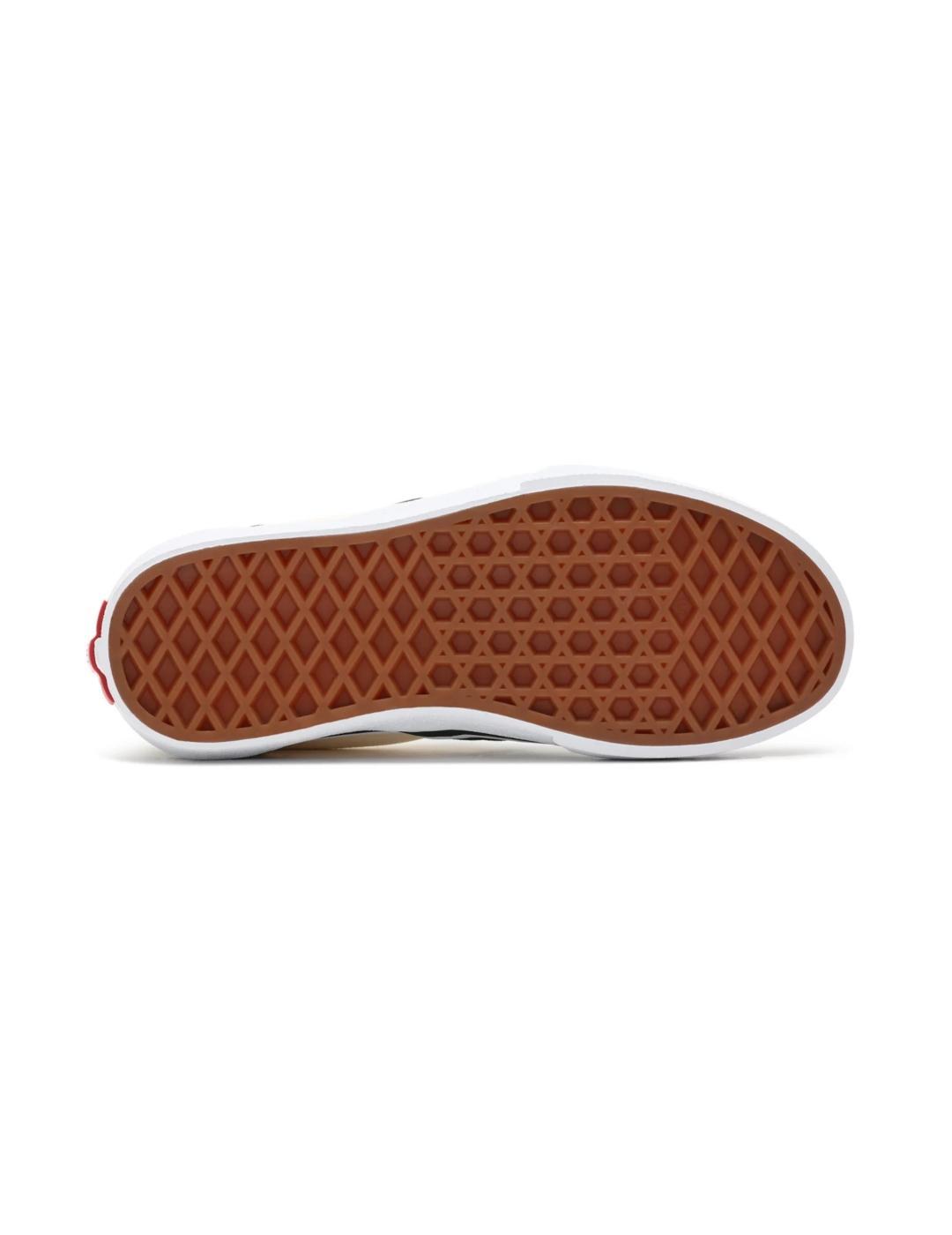 Vans UY Classic Slip-On Sneakers (Checkerboard) Schwarz/Weiß - Kinder 4/5