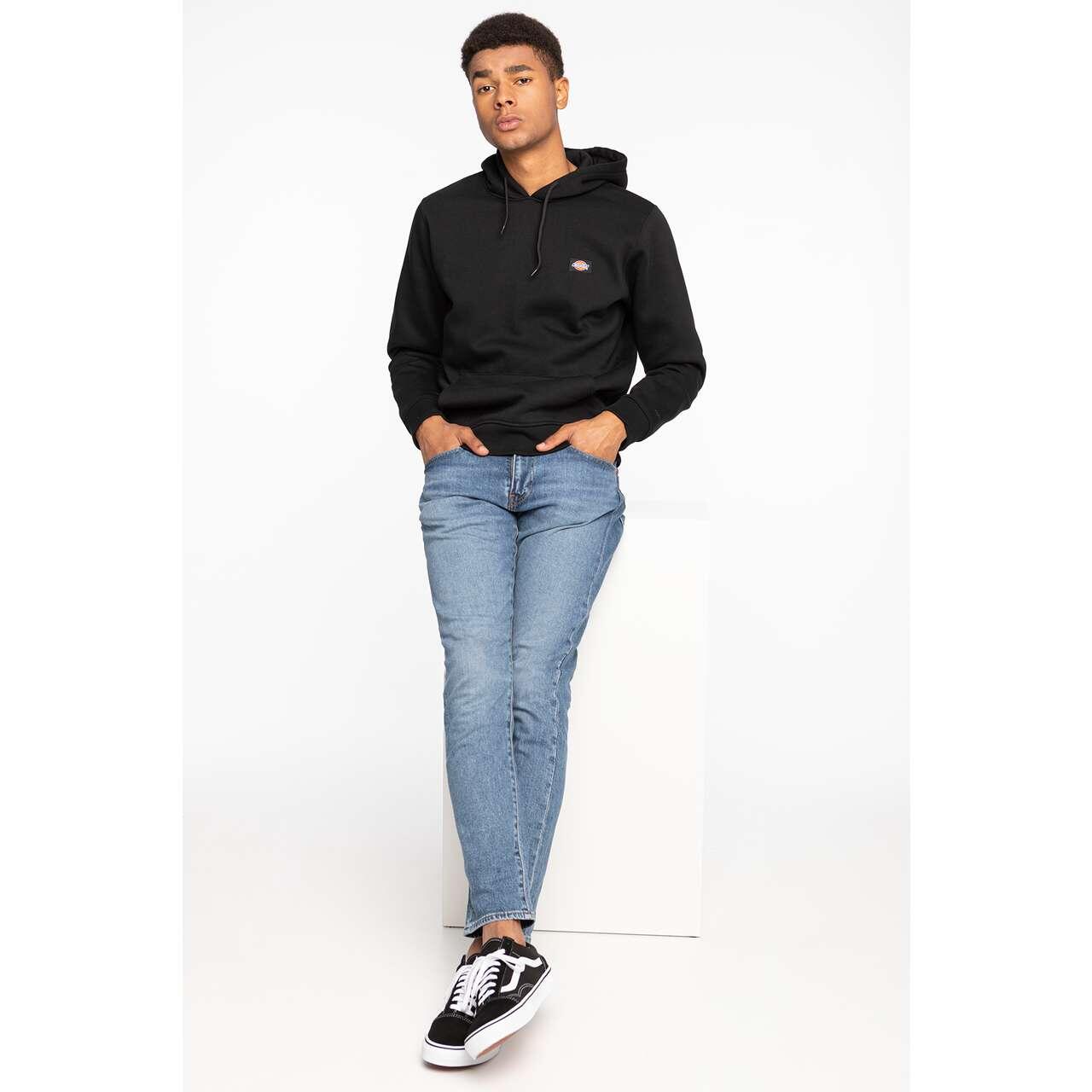Felpe in pile per uomo Dickies Oakport nere. 2/5