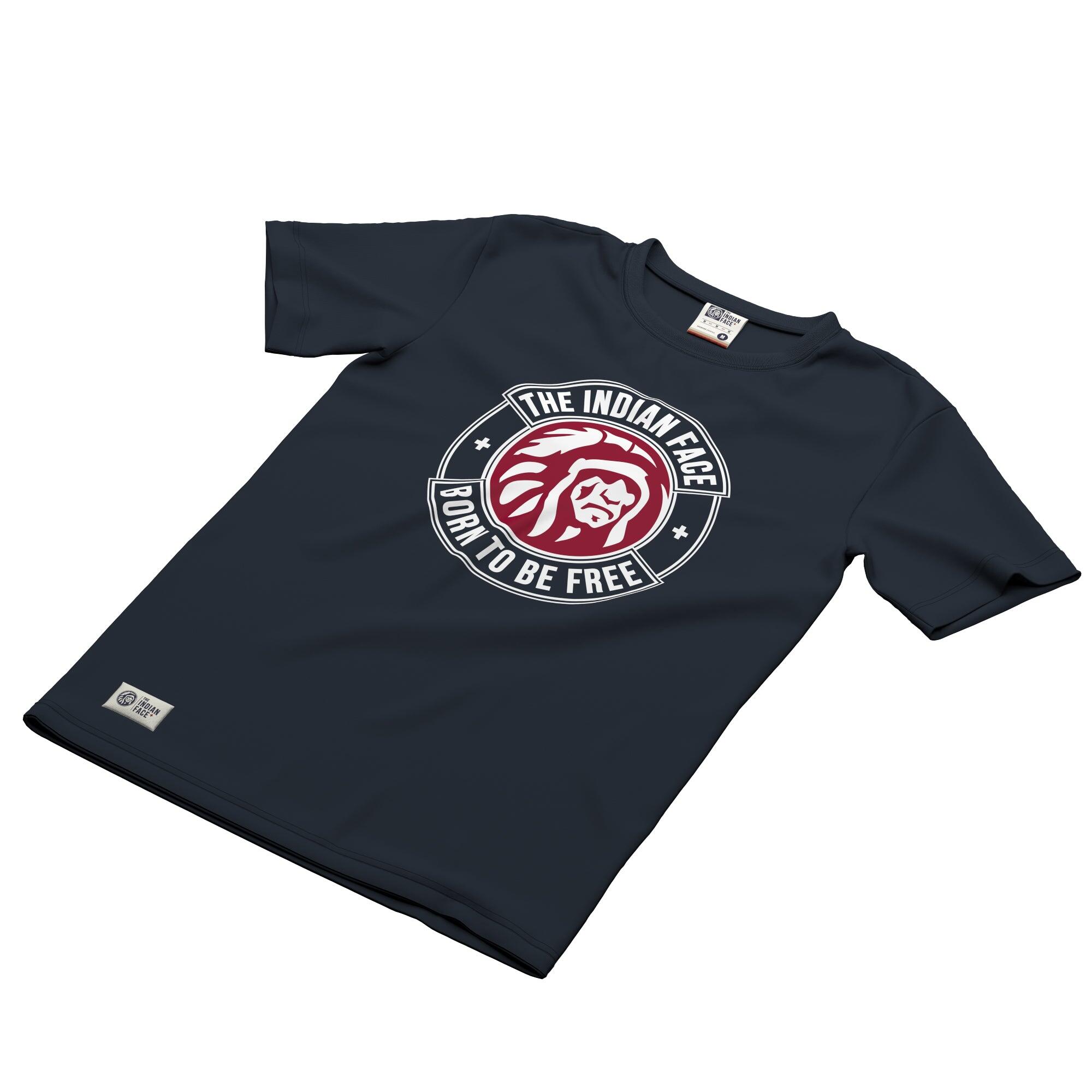 Camiseta de Fitness The Indian Face Unisex Original Marino 5/5