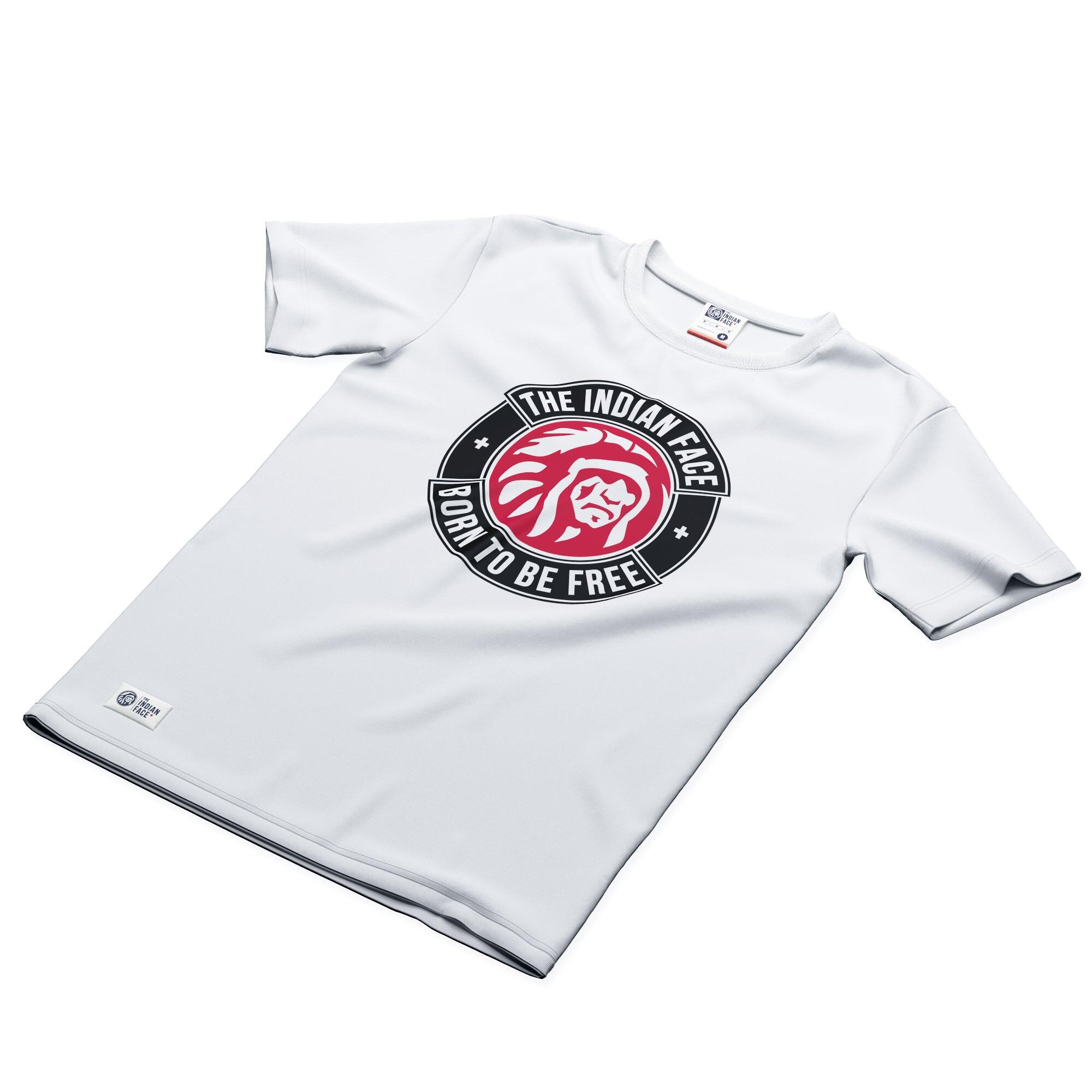 Camiseta de Fitness The Indian Face Unisex Original Blanco 5/5