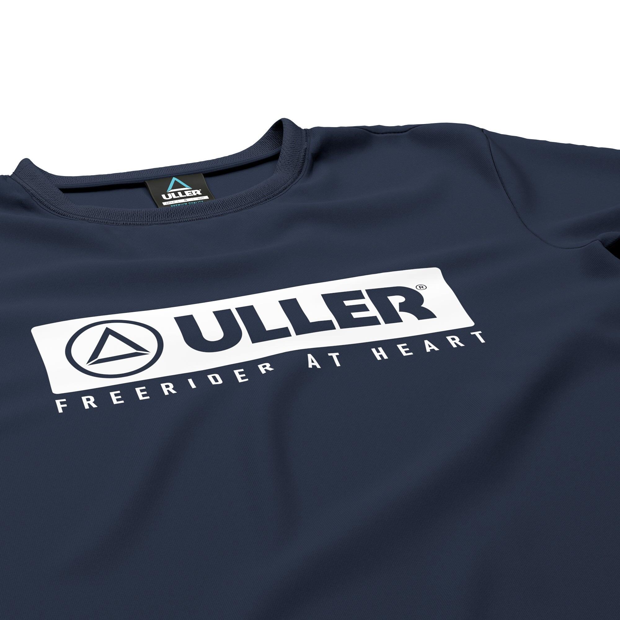 Unisex Deporte Camiseta Algodón ULLER Classic Marino 4/5