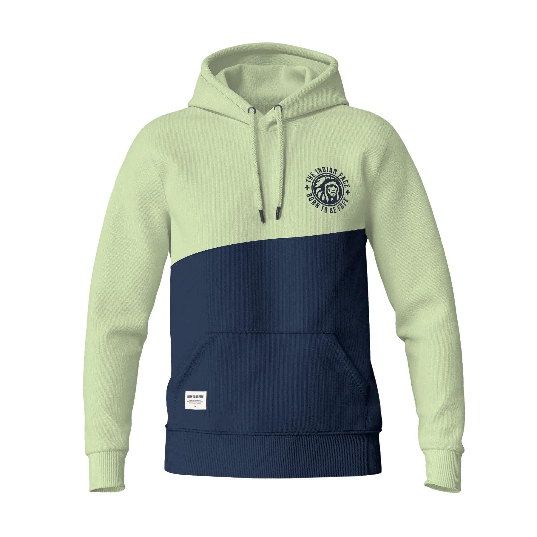 ULLER Sudadera de Fitness The Indian Face Unisex Summit Verde / Azul