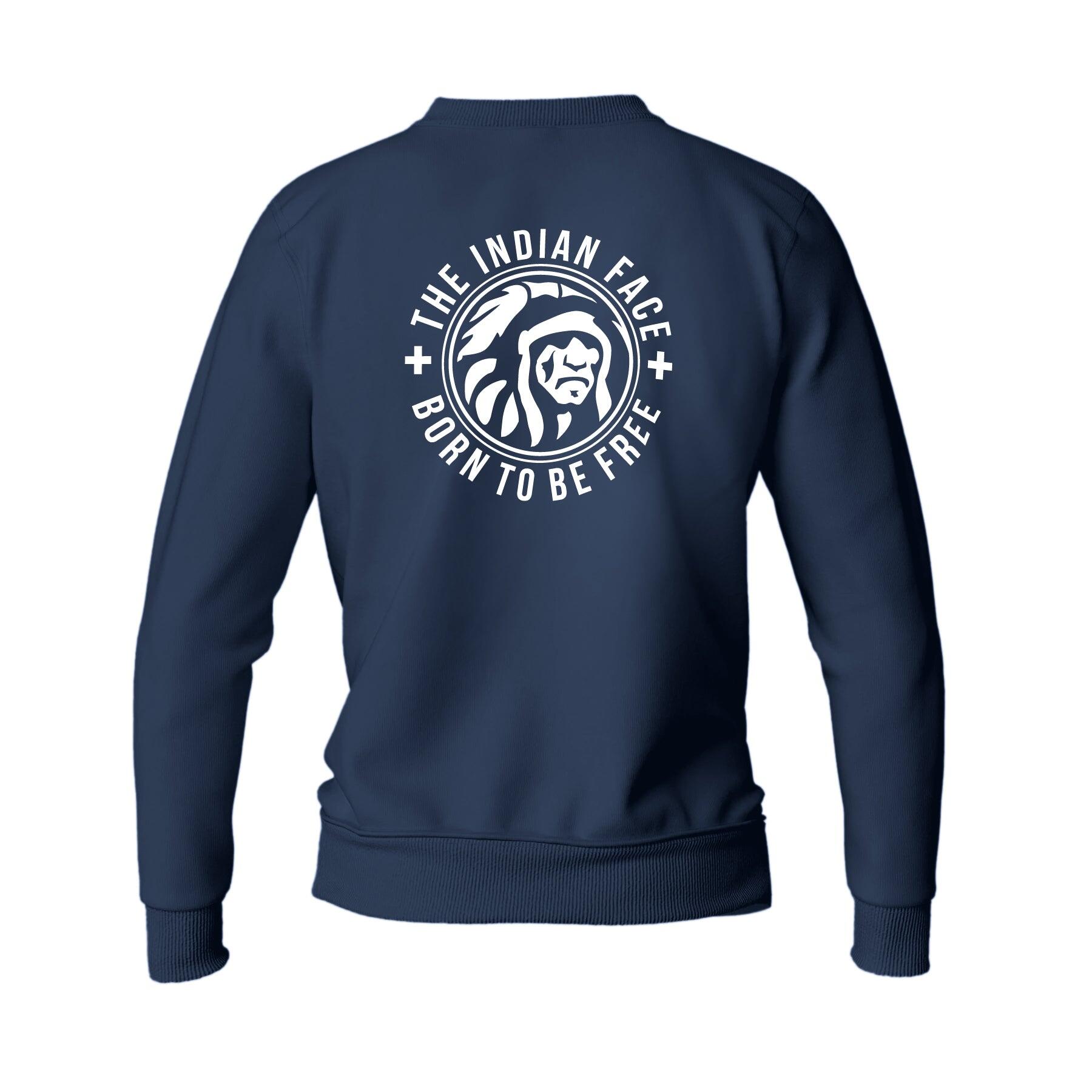 Sudadera de Fitness The Indian Face Unisex Spirit Marino 2/5