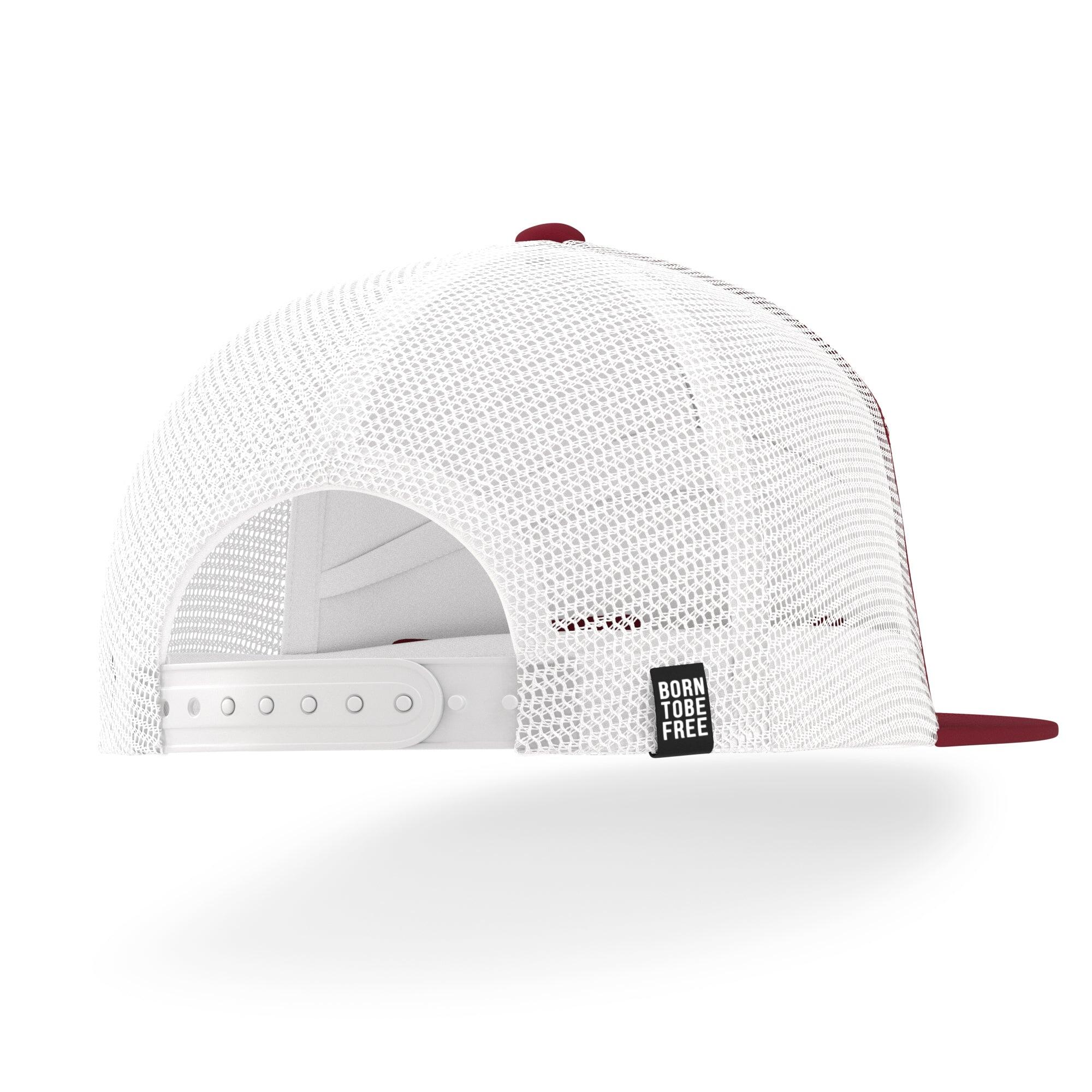 Unisex Outdoor Gorra Trucker Rejilla Ajustable Pipe 7 Rojo 2/5