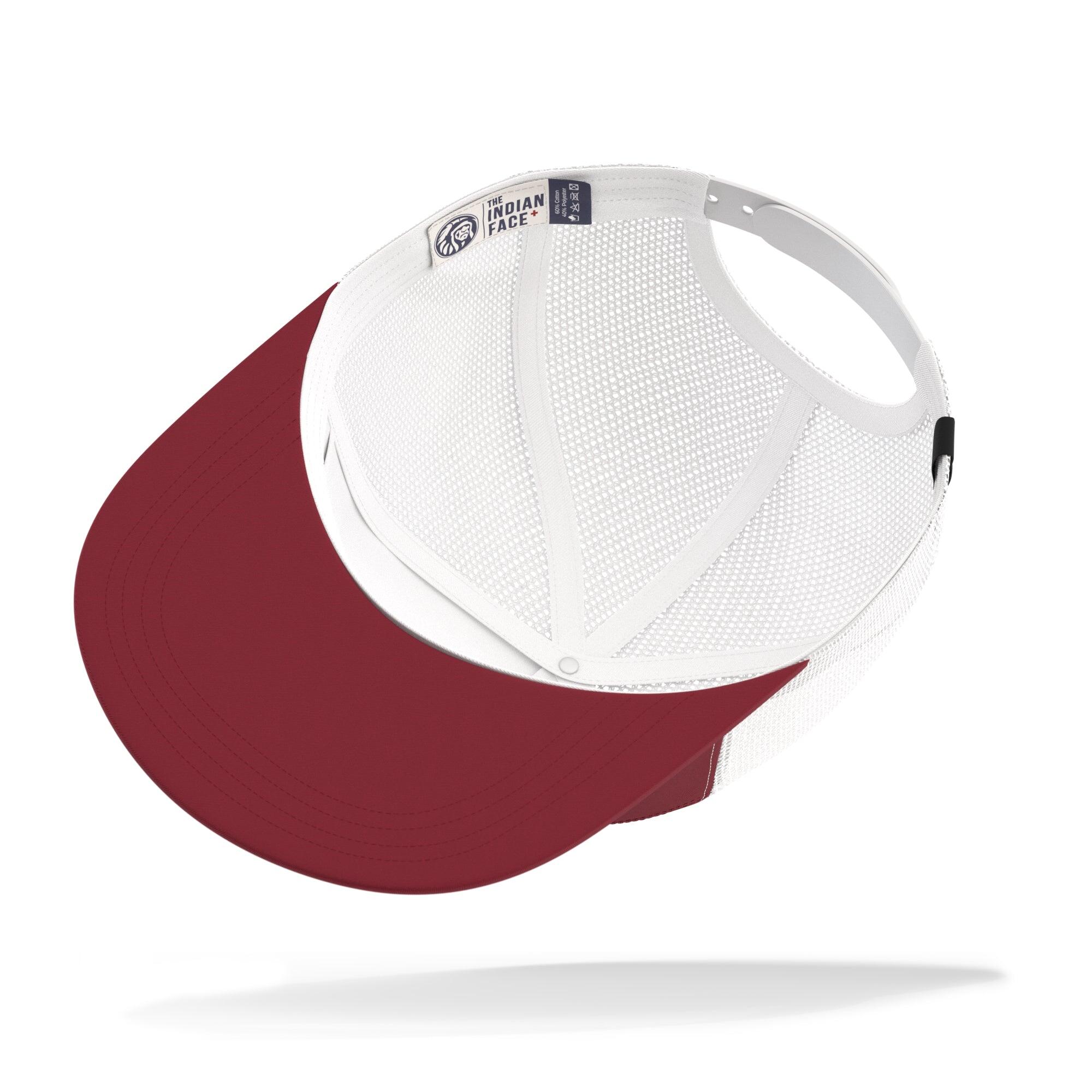 Unisex Outdoor Gorra Trucker Rejilla Ajustable Pipe 7 Rojo 4/5