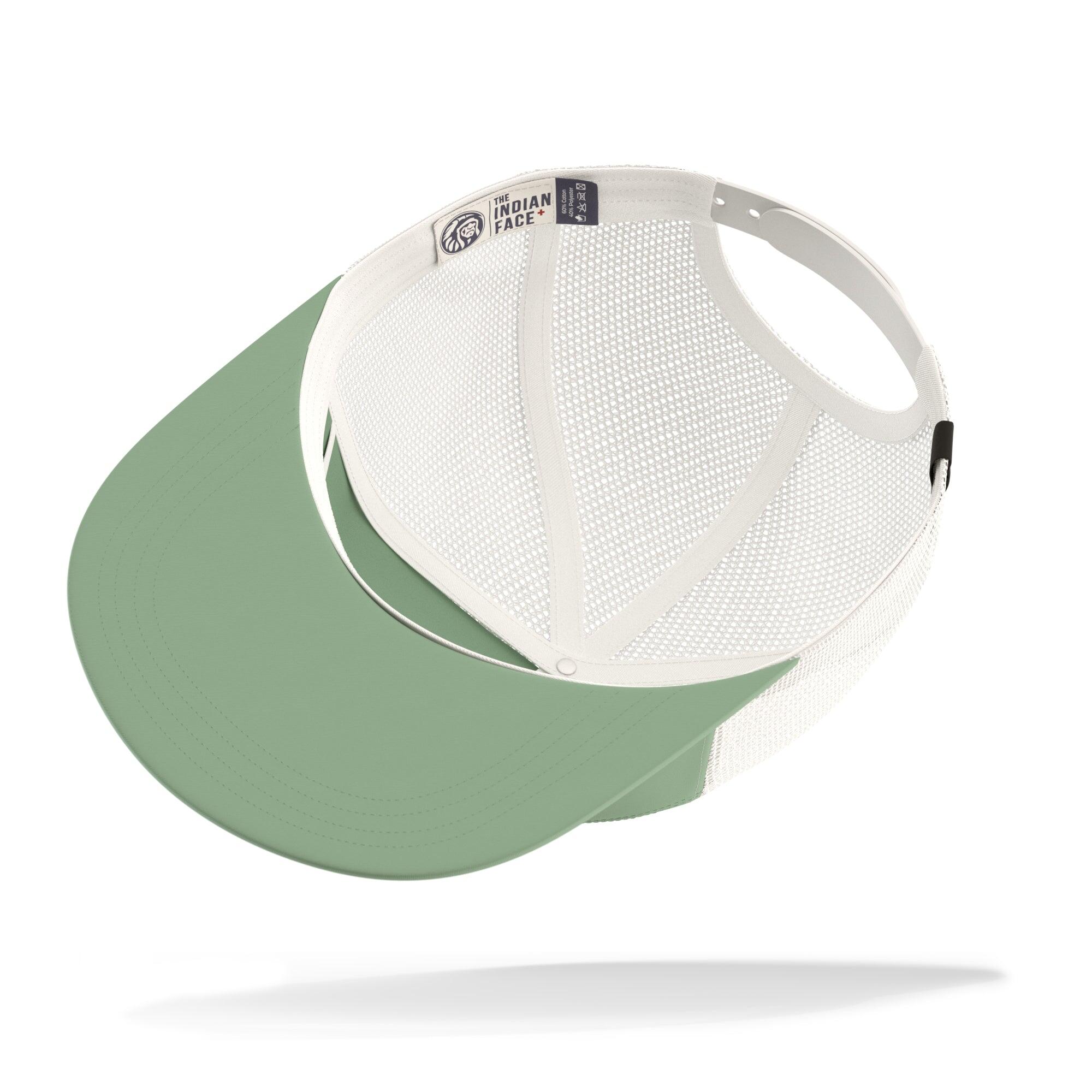 Unisex Outdoor Gorra Trucker Rejilla Ajustable Pipe 7 Verde 4/5