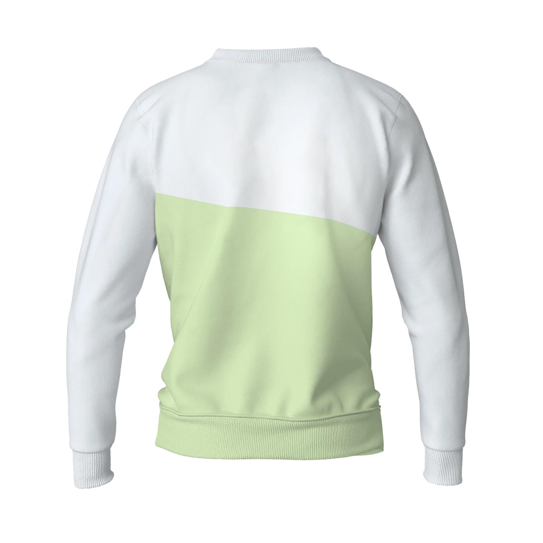 Sudadera de Fitness The Indian Face Unisex Maverick Blanco / Verde 2/5