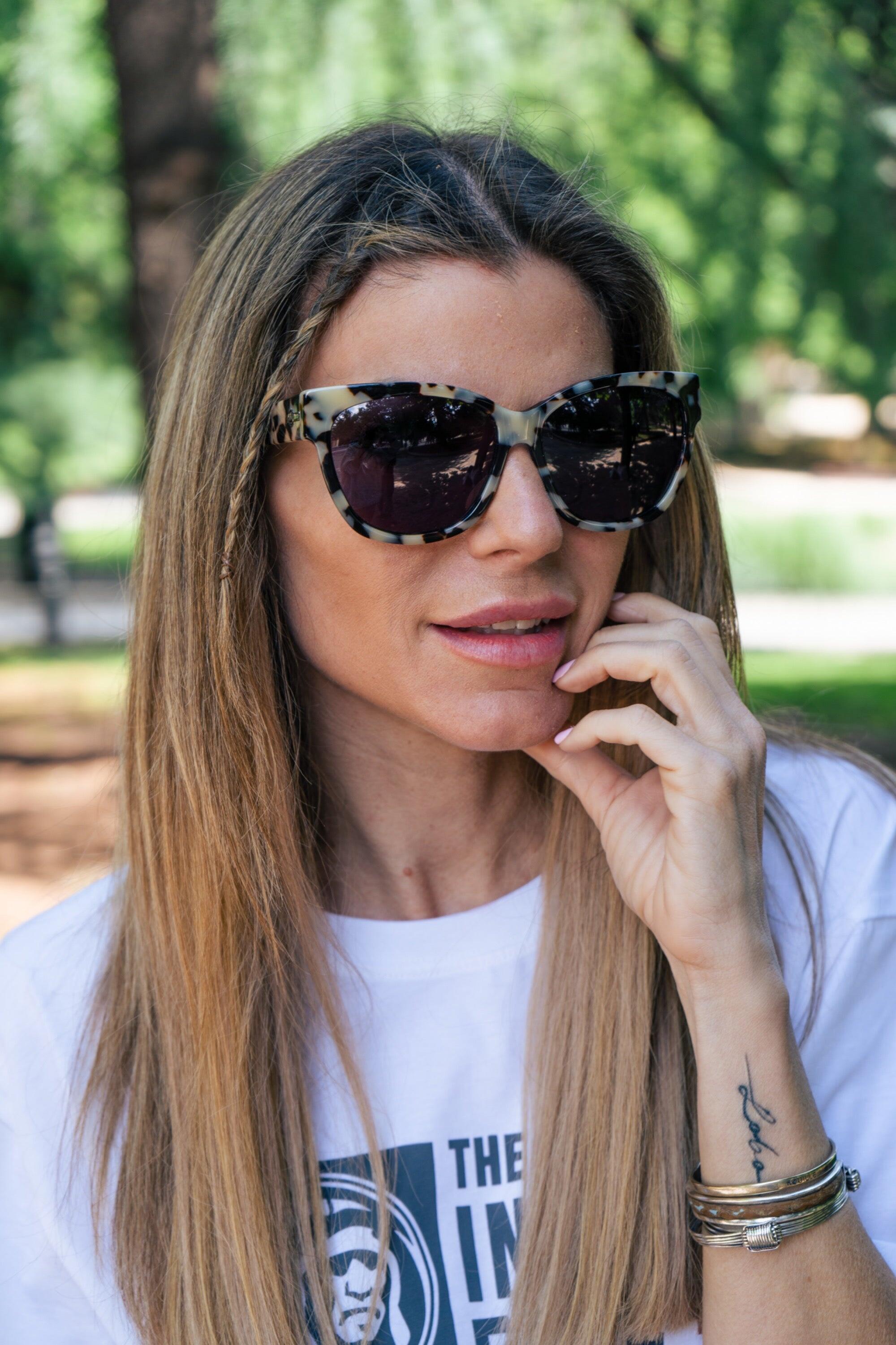 Gafas de Sol Uller Rojowood Blanco Tortoise / Black Unisex 4/5