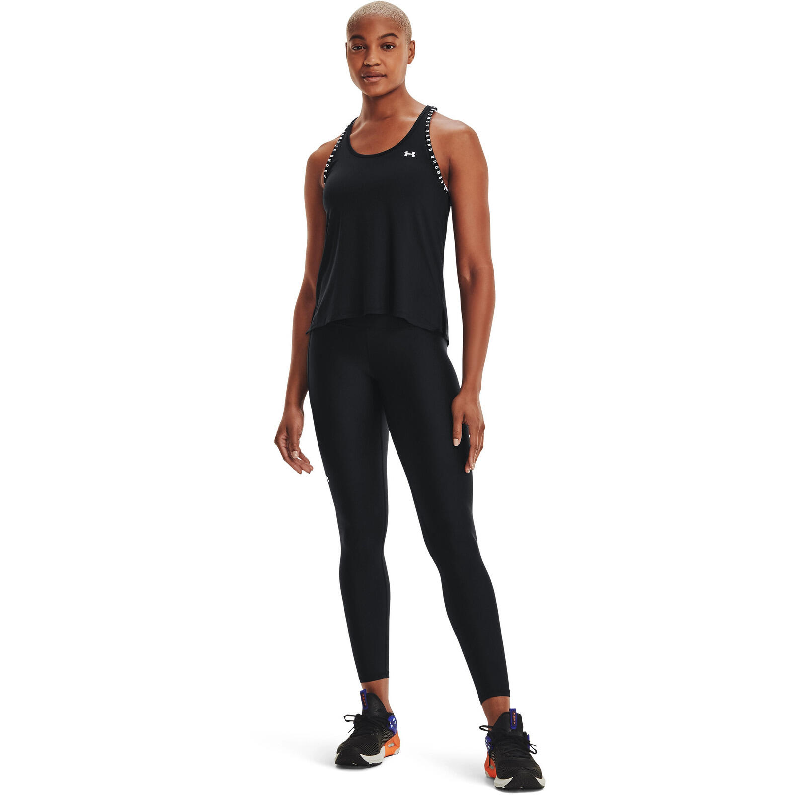 Maillot de corps Under Armour Knockout Tank, Noir, Femmes 3/7