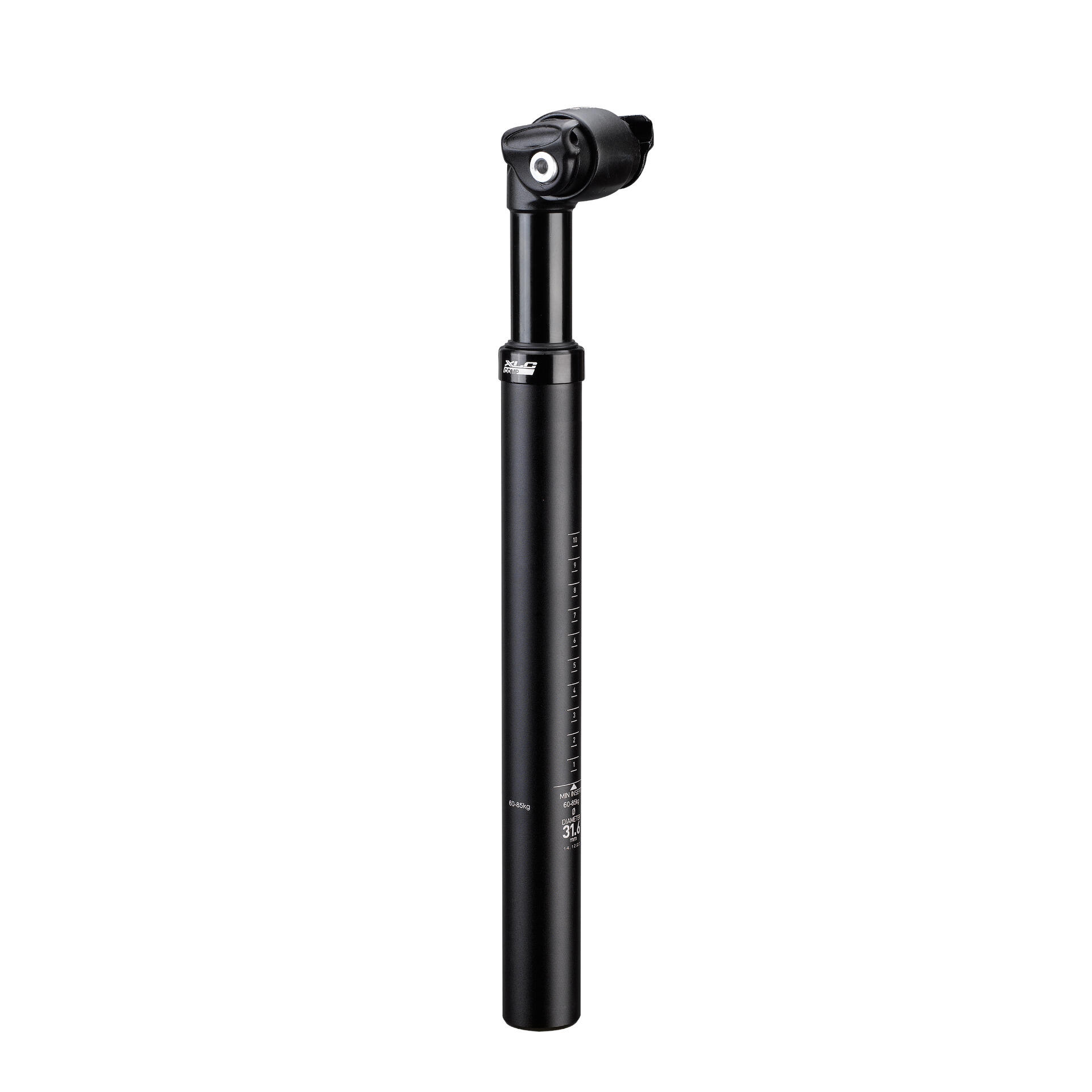 Xlc Tige De Selle À Ressort Comp Sp-s08, Ø 27,2mm, 350mm, 86-100kg