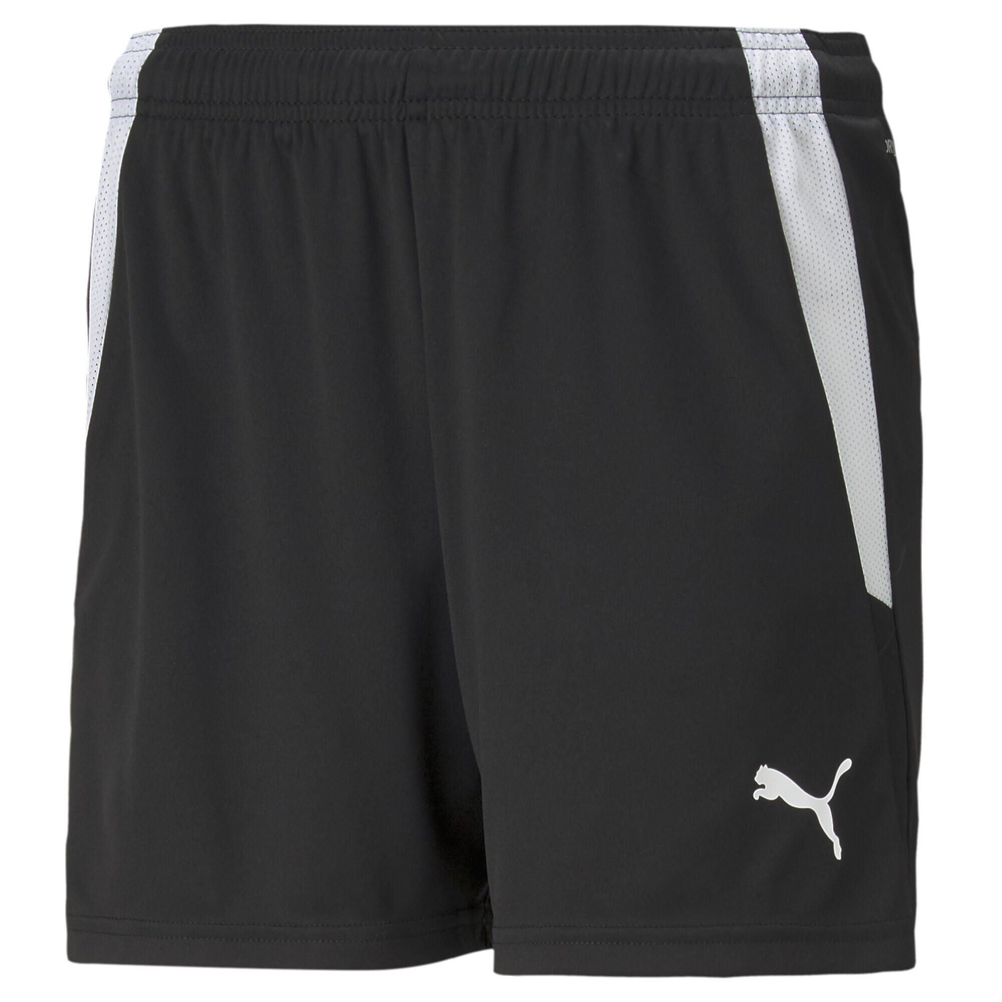 teamLIGA voetbalshort voor dames PUMA Black White 2/4
