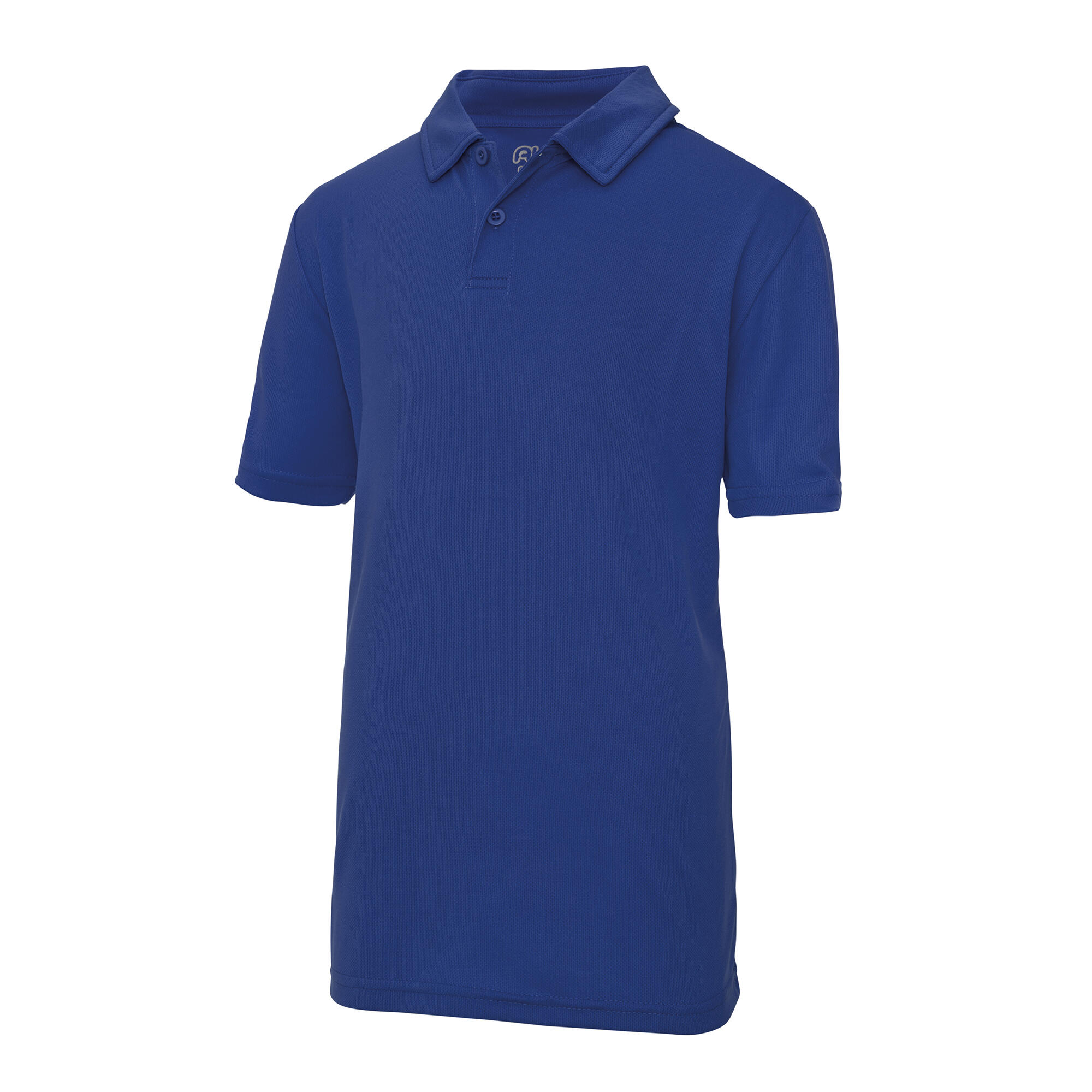 Just Cool Kids Unisex Sports Polo Plain Shirt (Pack of 2)
