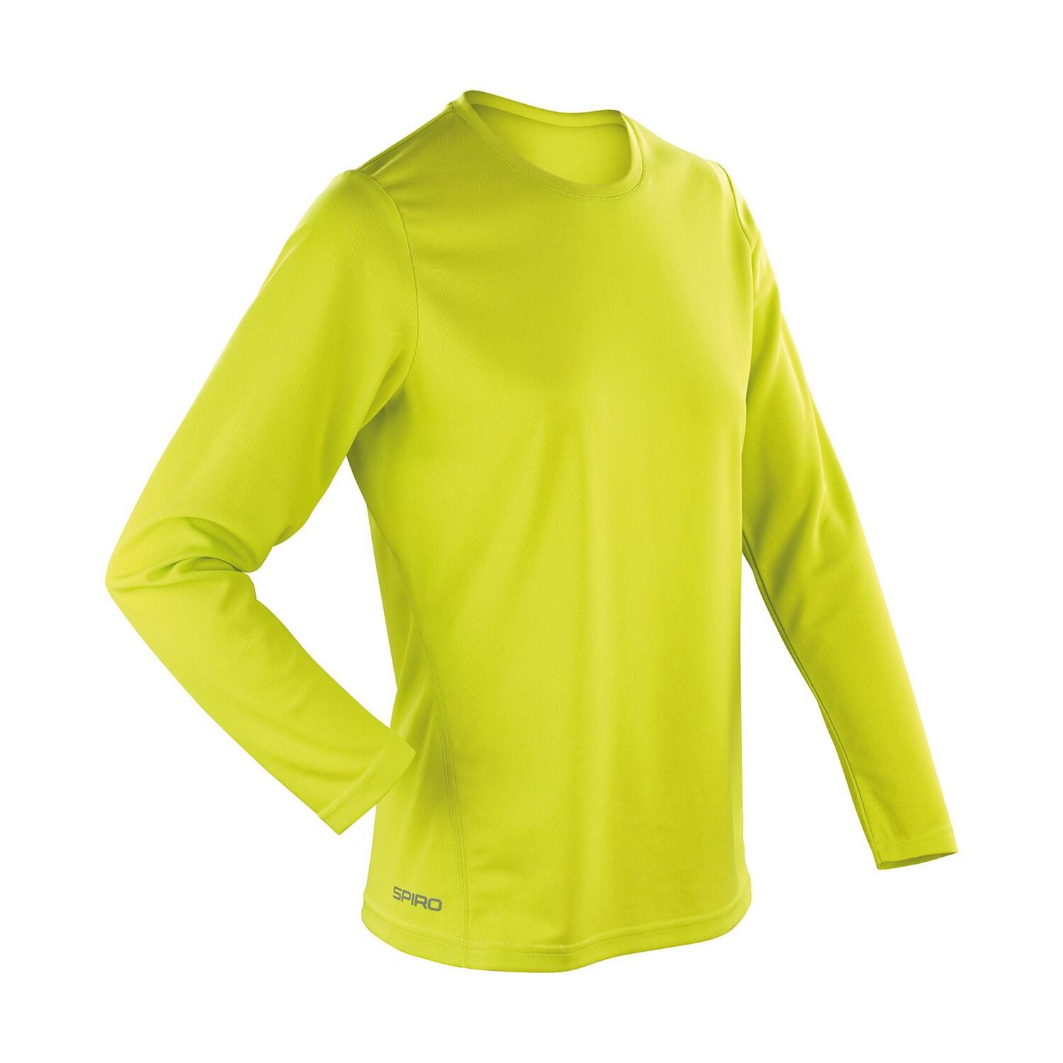 Spiro Womens/Ladies Performance Long-Sleeved T-Shirt