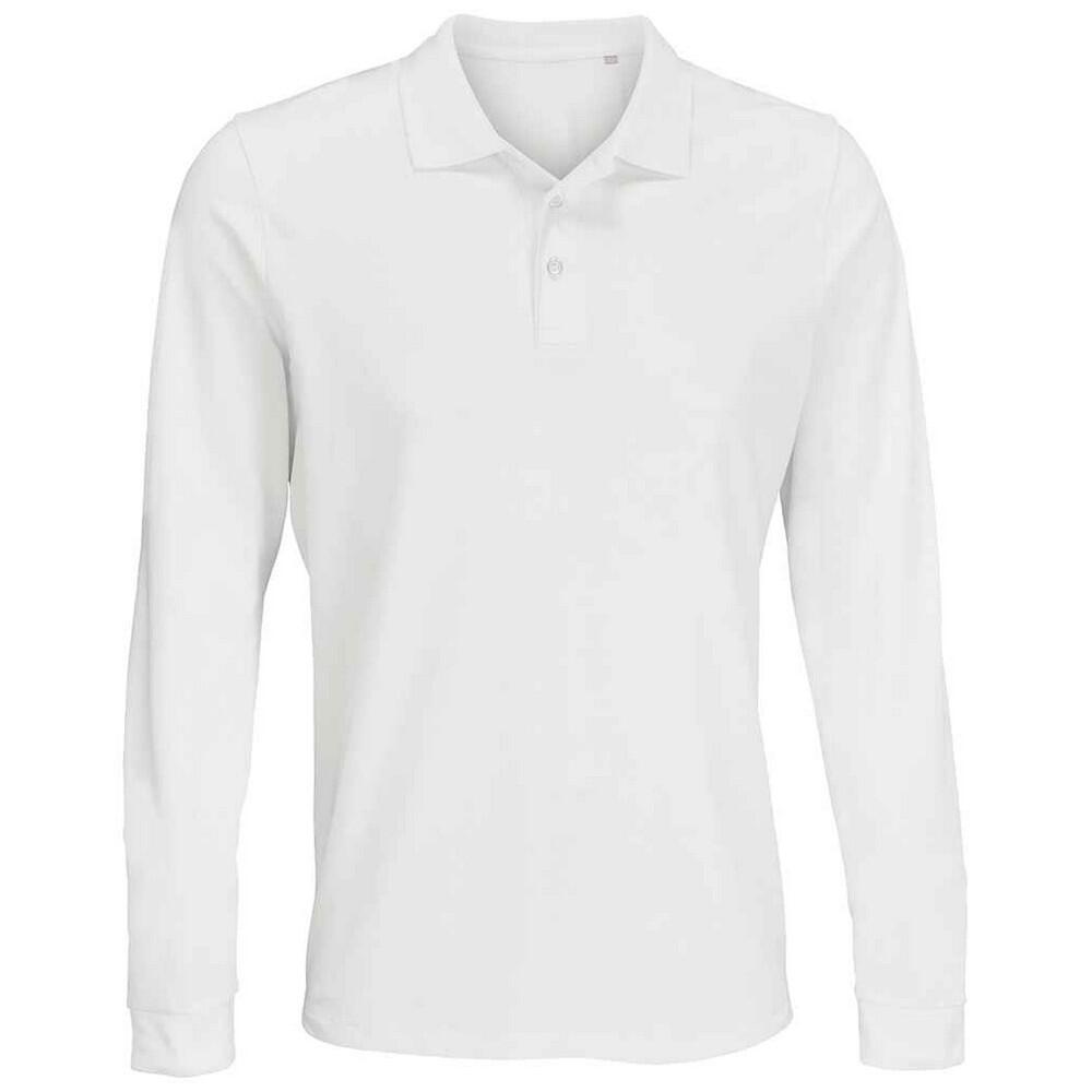 SOLS Unisex Adult Prime Pique Long-Sleeved Polo Shirt