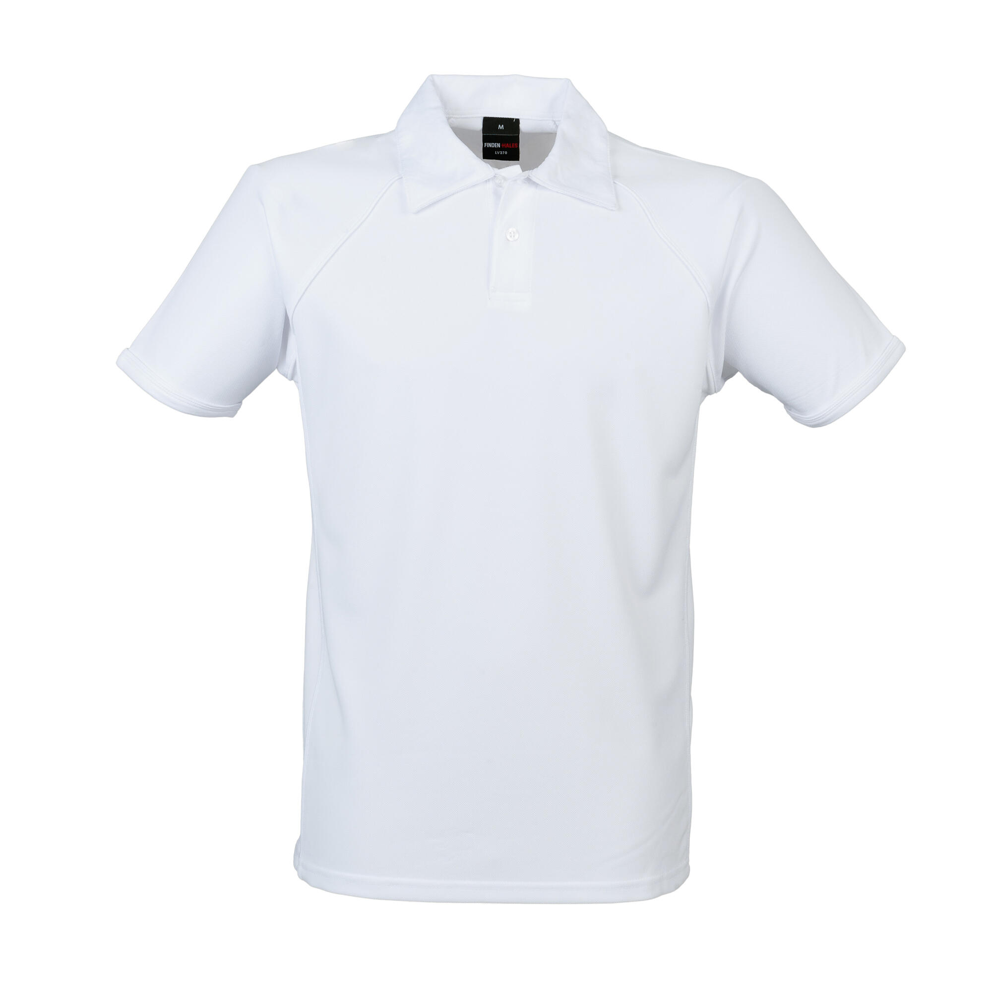 Finden & Hales Mens Piped Performance Sports Polo Shirt