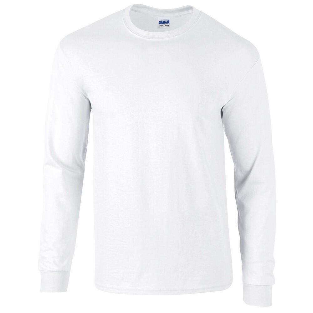 Gildan Mens Ultra Cotton Long-Sleeved T-Shirt