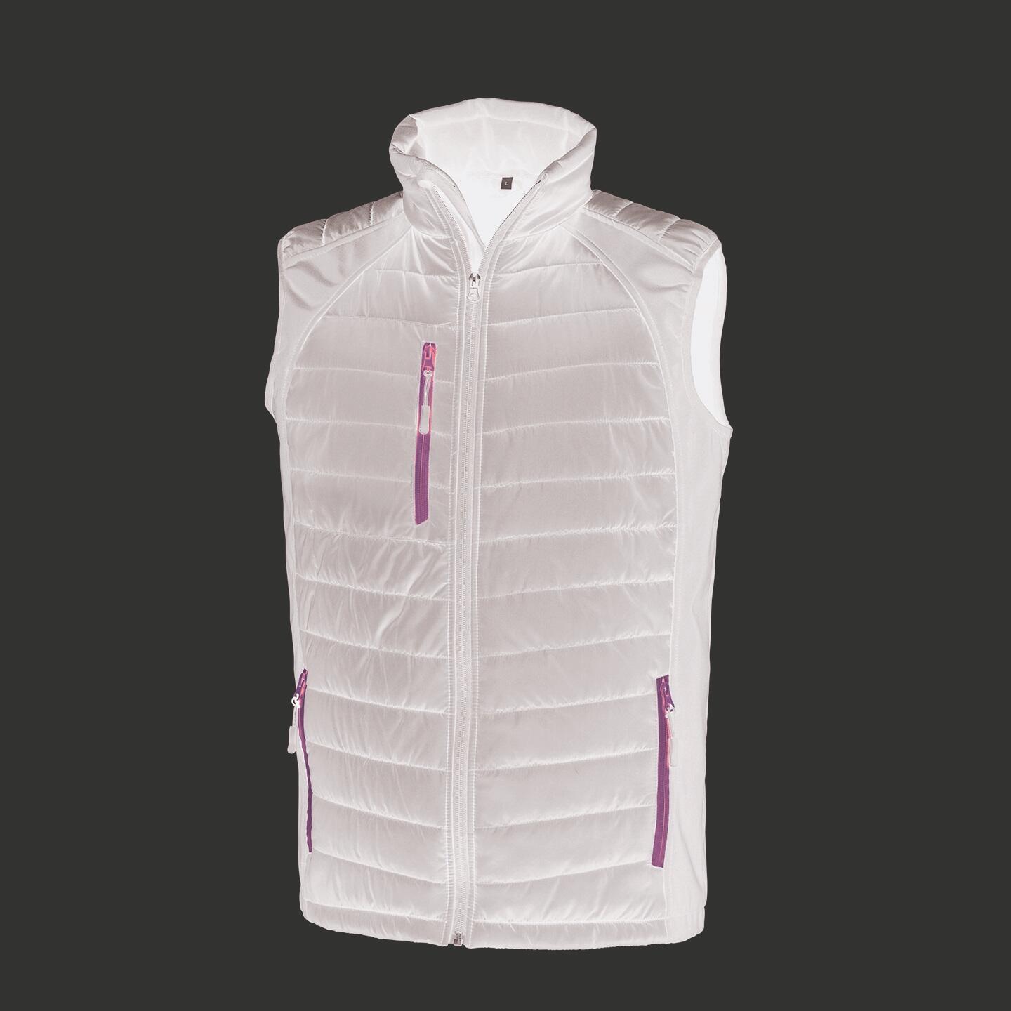 Result Mens Black Compass Padded Soft Shell Gilet