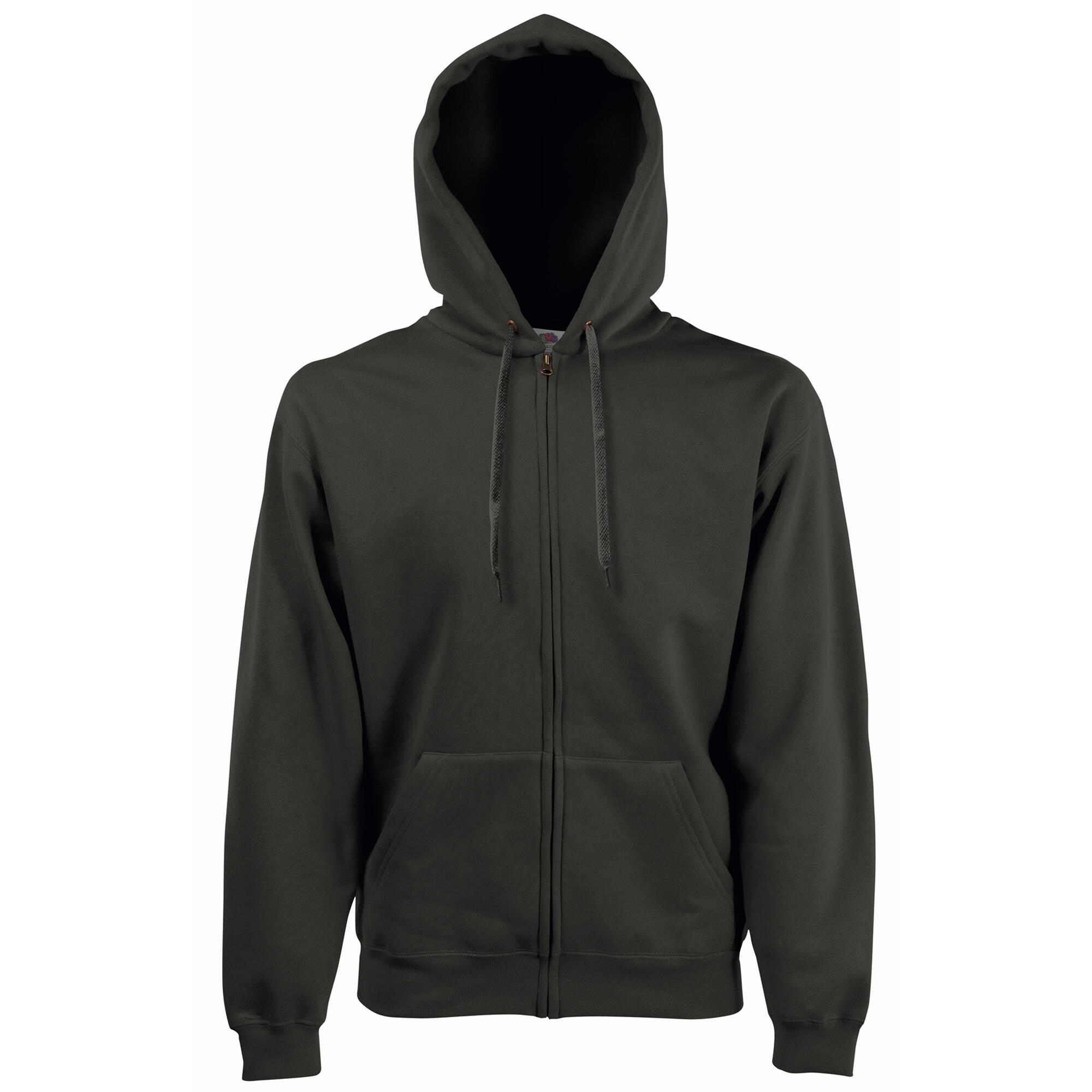 Fruit Of The Loom Mens Premium 70/30 Hooded Zip-Up Sweatshirt / Hoodie