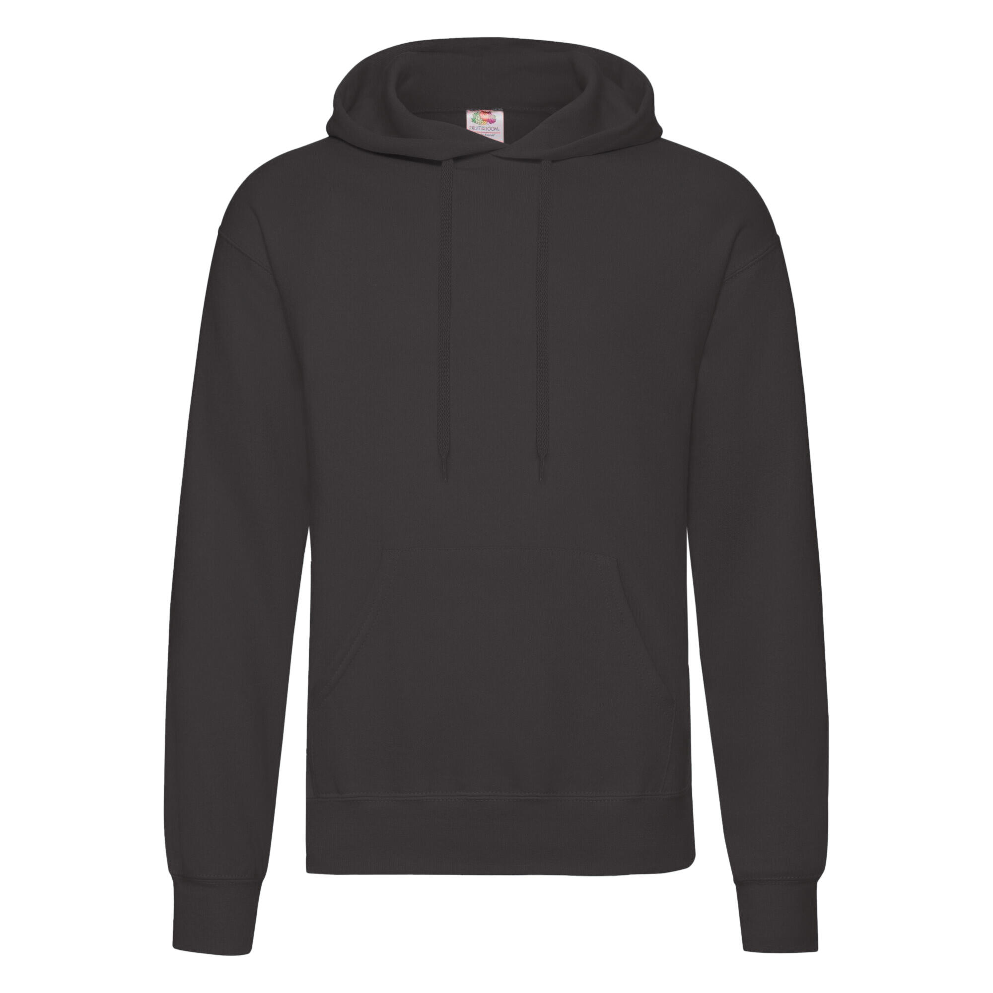 Fruit Of The Loom Unisex Adults Classic Hooded Sweatshirt