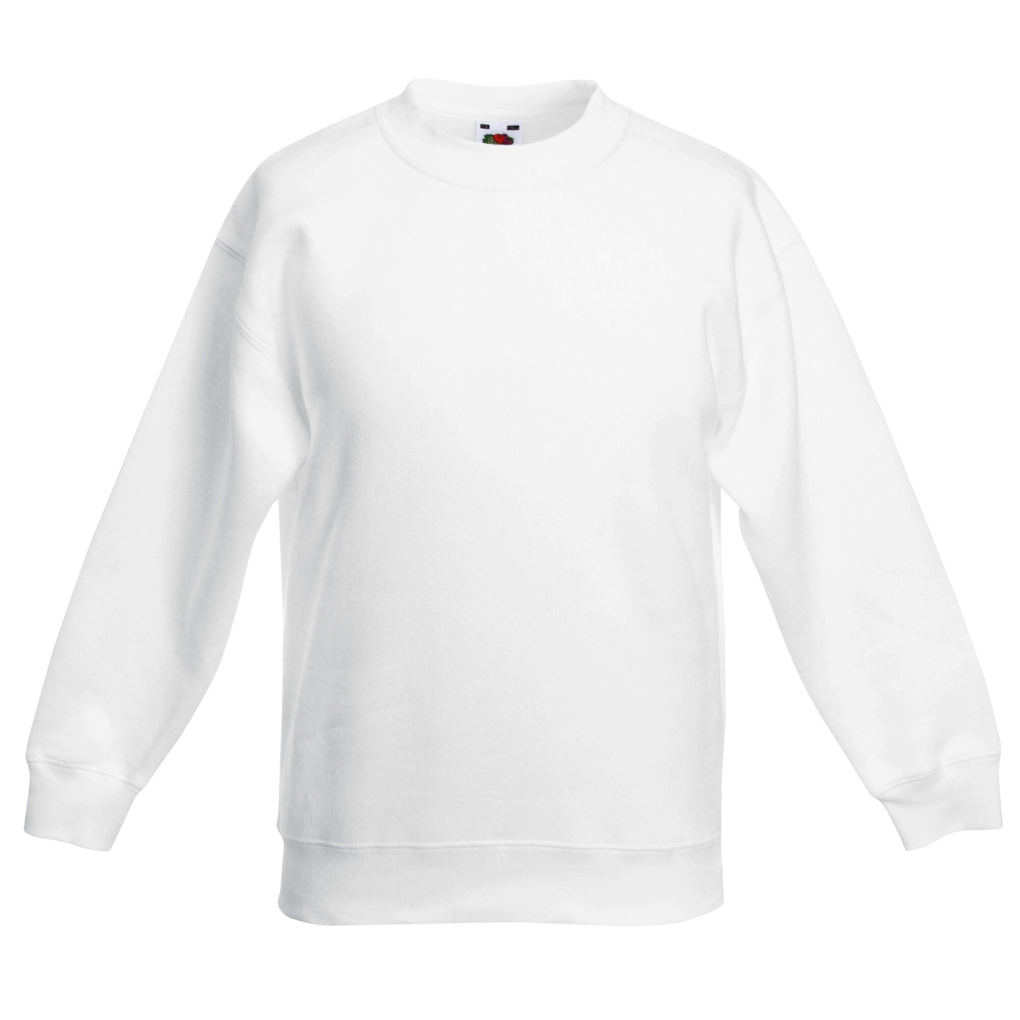 Fruit Of The Loom Kids Unisex Classic 80/20 Set-In Sweatshirt (Pack of 2)