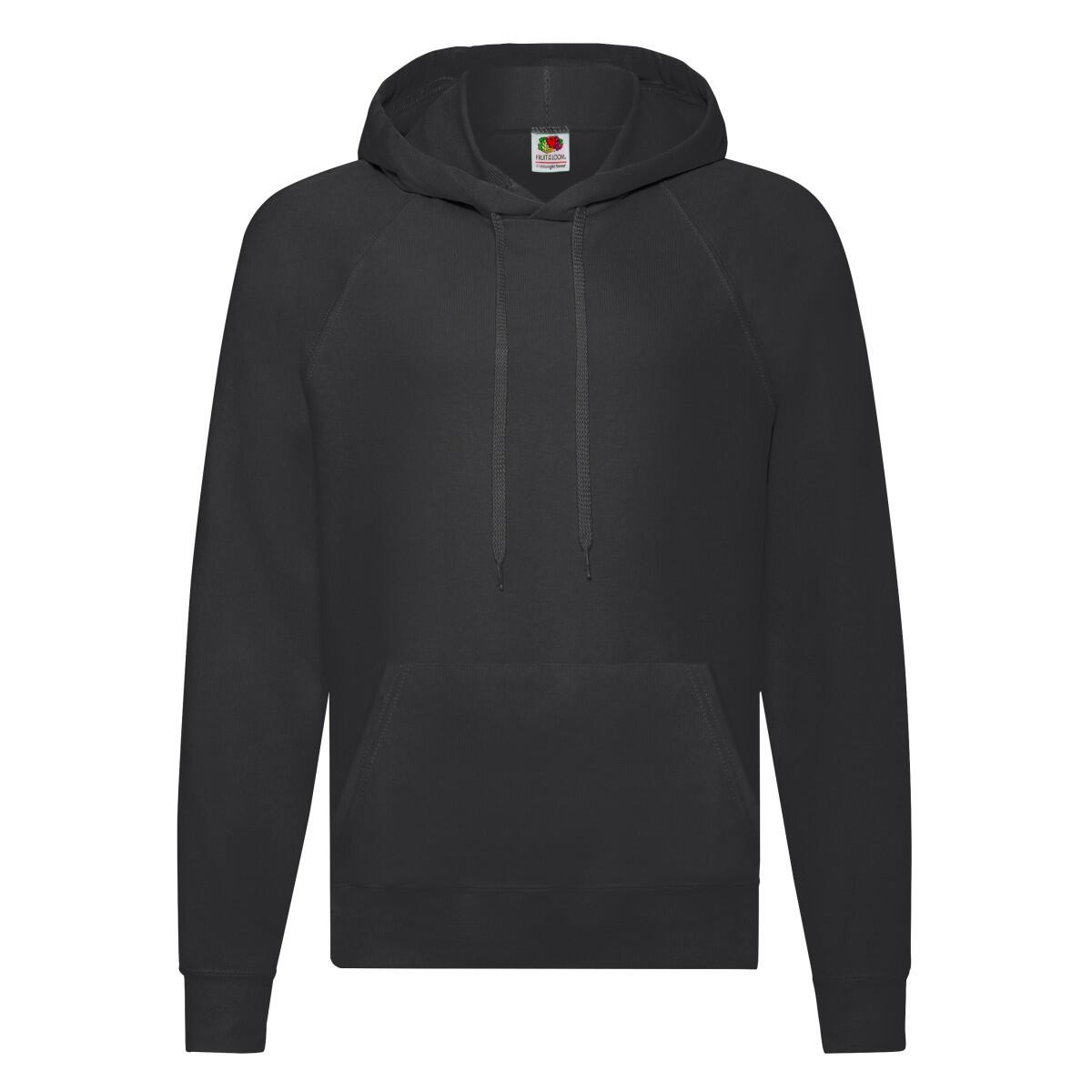 Fruit Of The Loom Unisex Adult Lightweight Hooded Sweatshirt