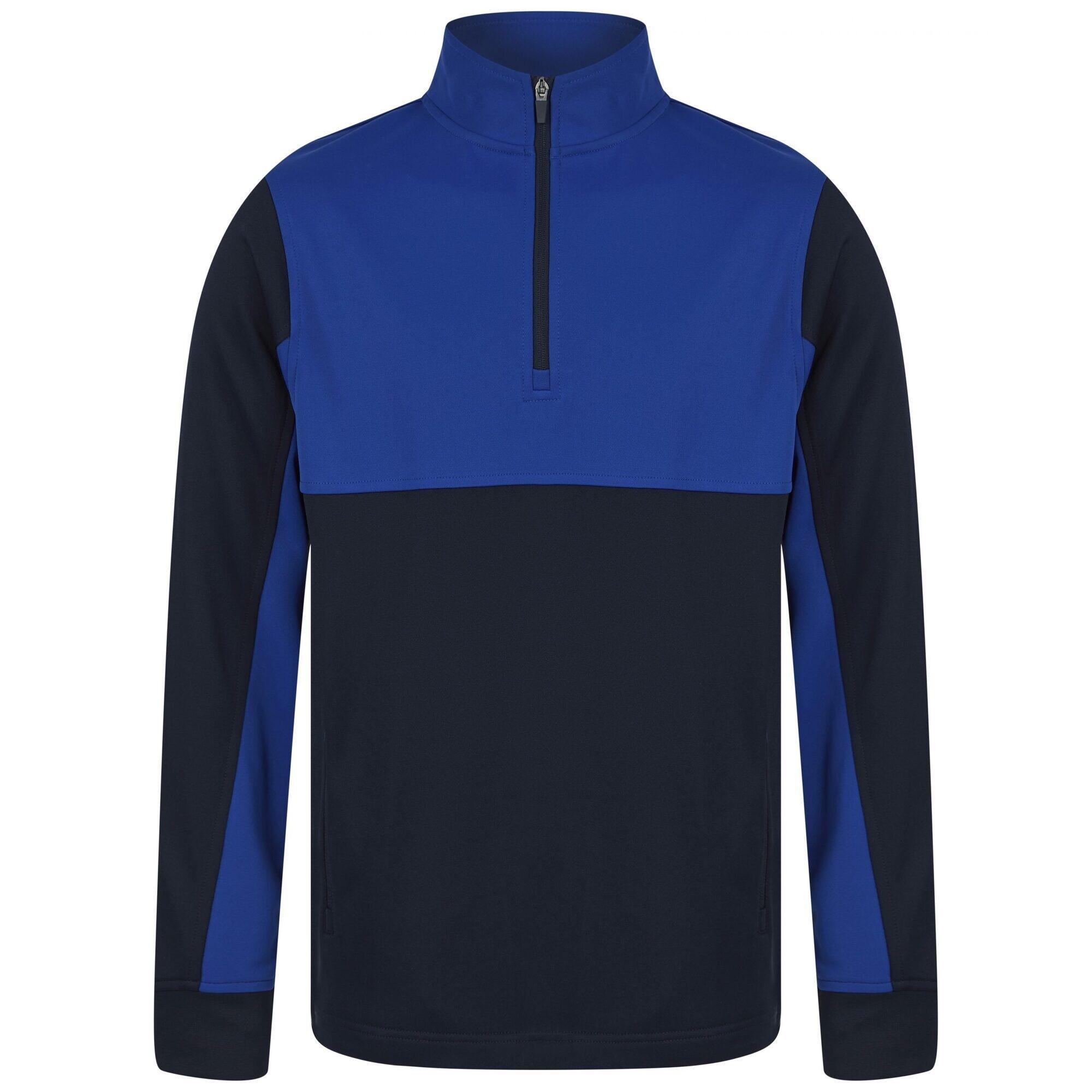Finden & Hales Mens Quarter Zip Track Top