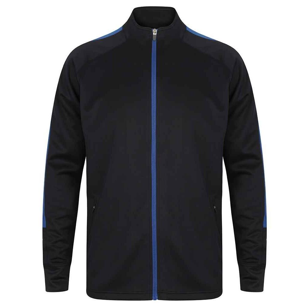 Finden & Hales Mens Knitted Tracksuit Top