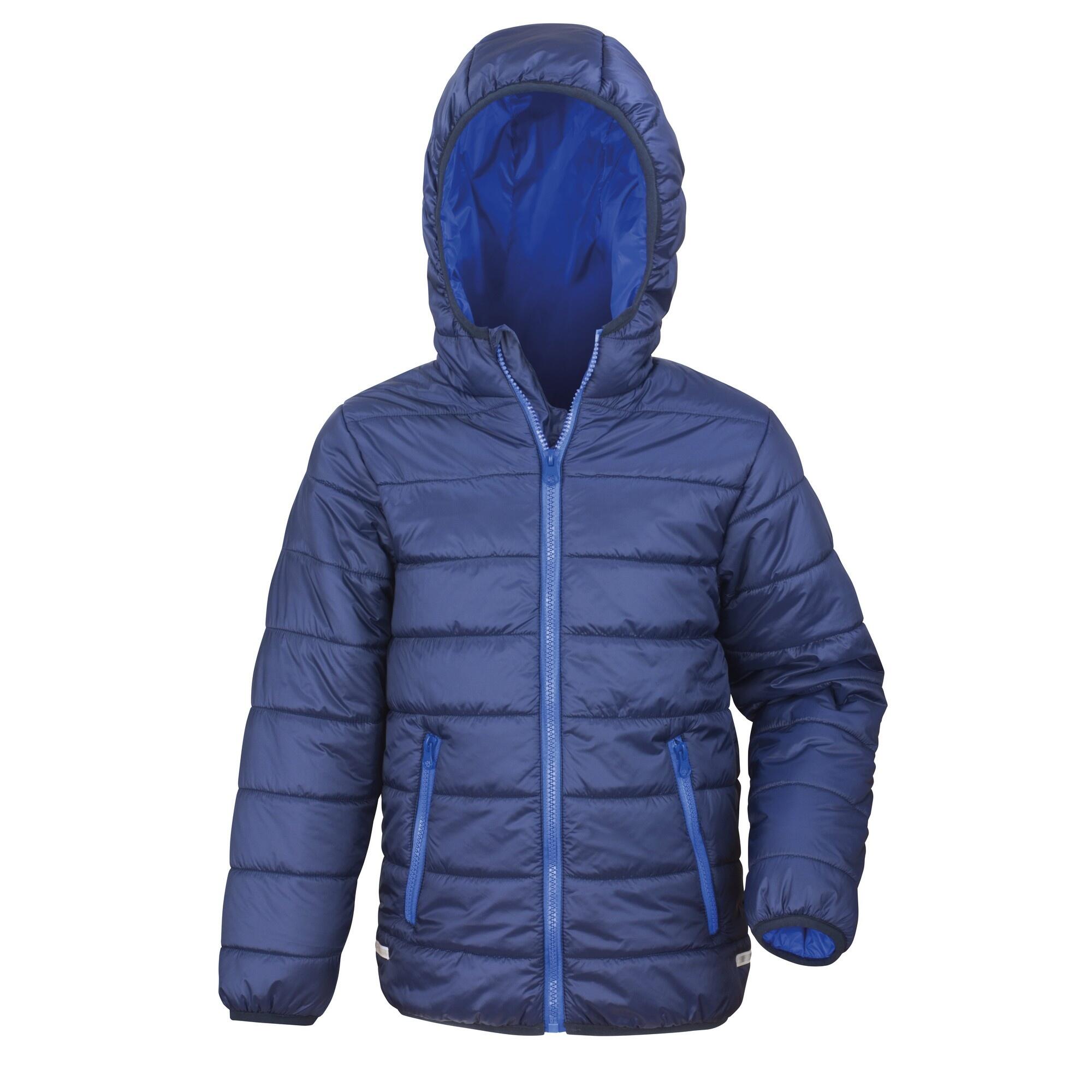 Result Core Childrens/Kids Junior Padded Showerproof & Windproof Jacket