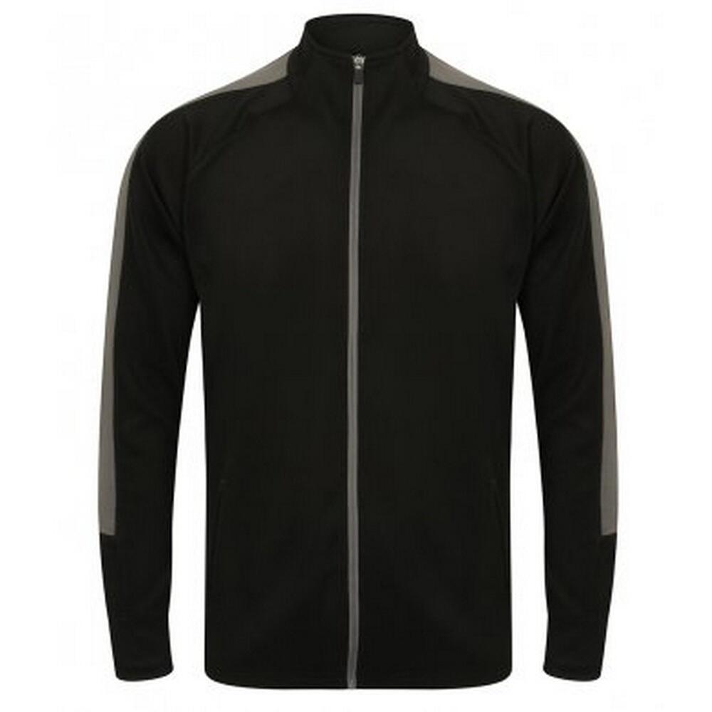 Finden & Hales Mens Knitted Tracksuit Top