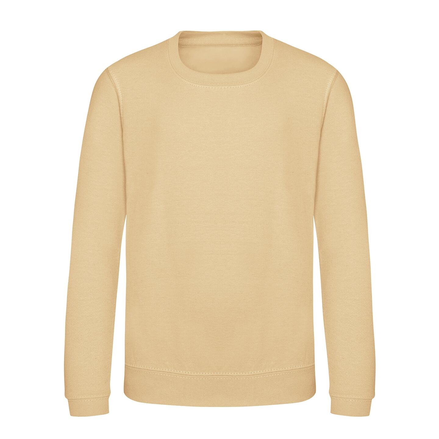 AWDis Just Hoods Childrens/Kids Plain Crew Neck Sweatshirt