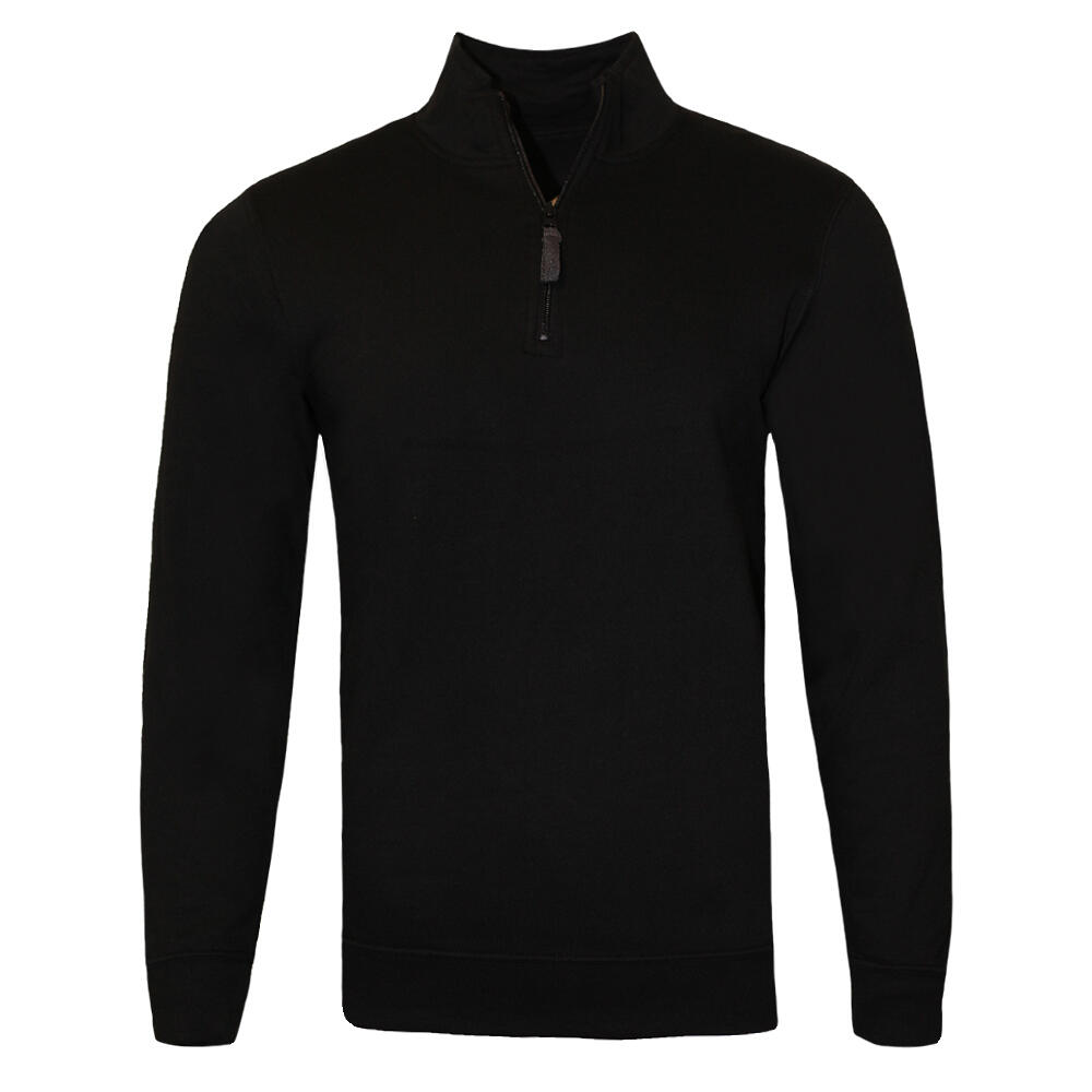 SOLS Mens Stan Contrast Zip Neck Sweatshirt