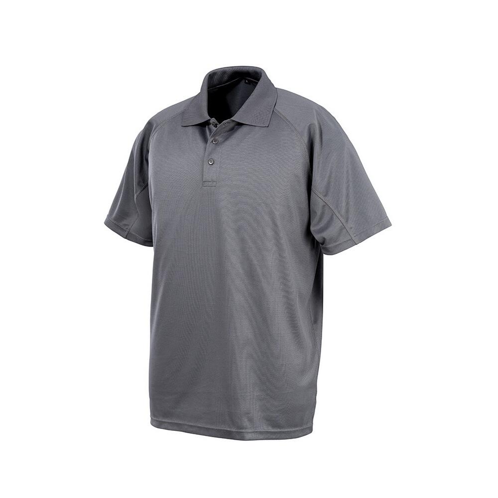 Spiro Unisex Adults Impact Performance Aircool Polo Shirt