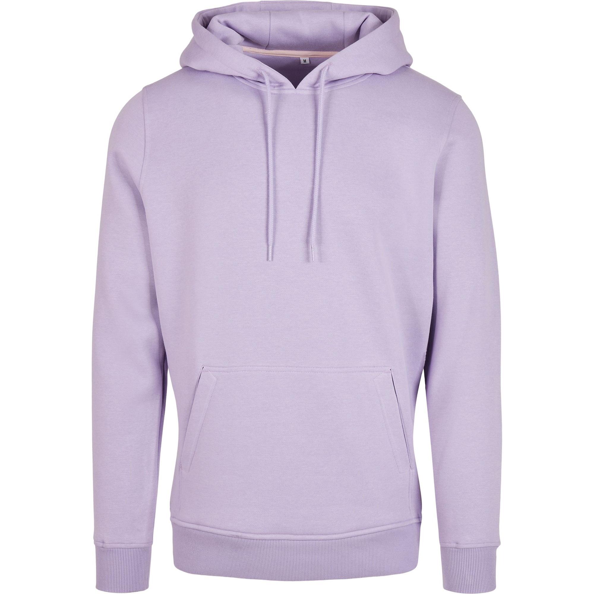 Build Your Brand Mens Heavy Pullover Hoodie