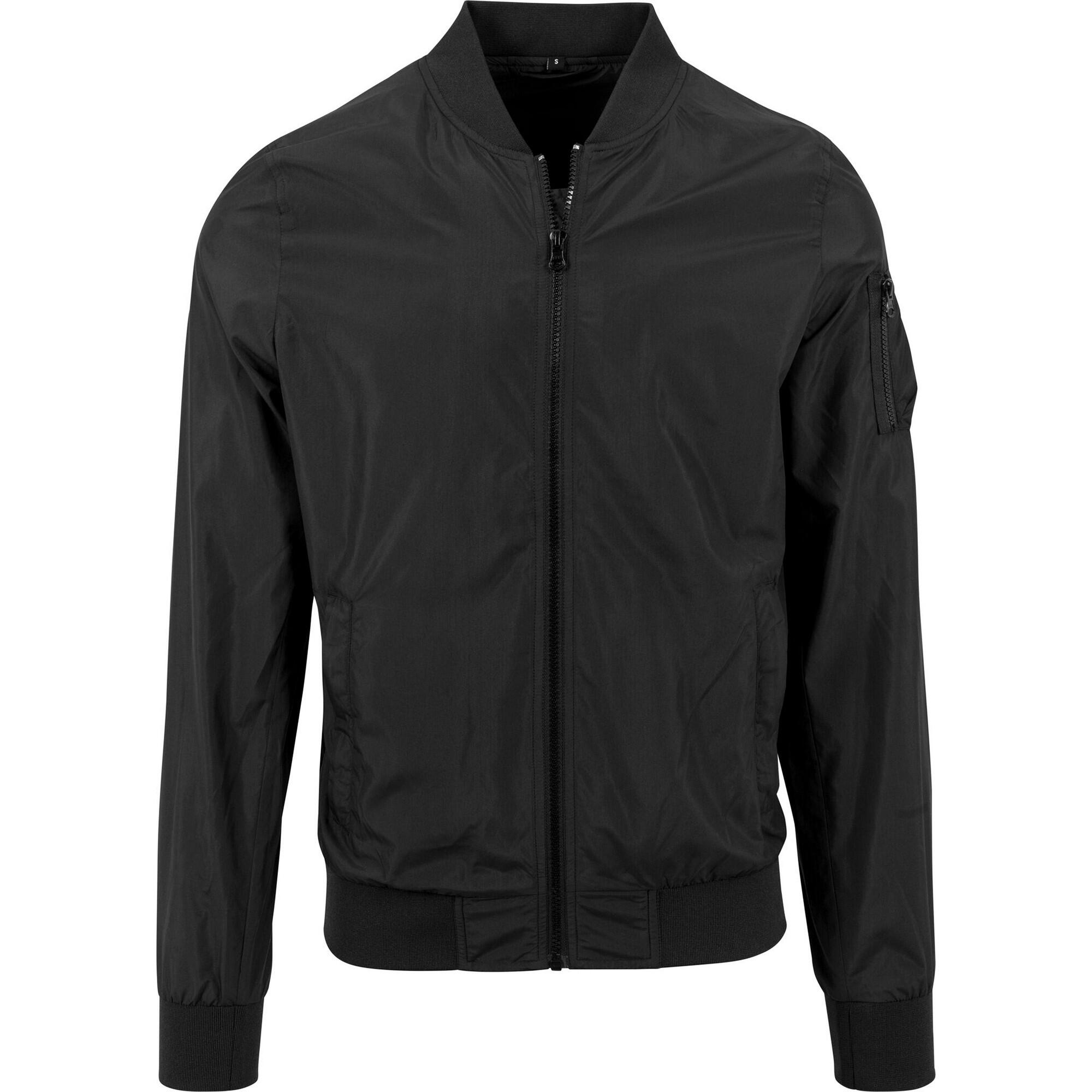 Build Your Brand Unisex Bomber Jacket