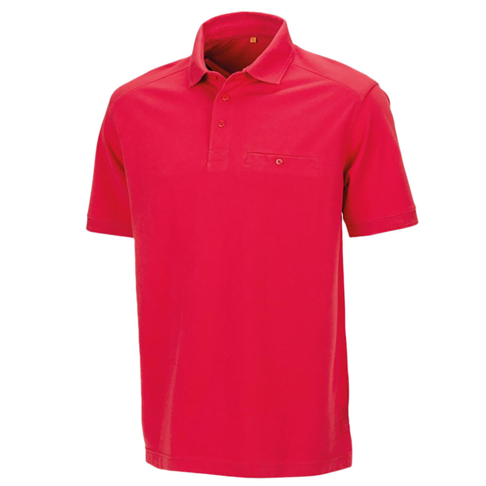 Result Mens Work-Guard Apex Short Sleeve Polo Shirt