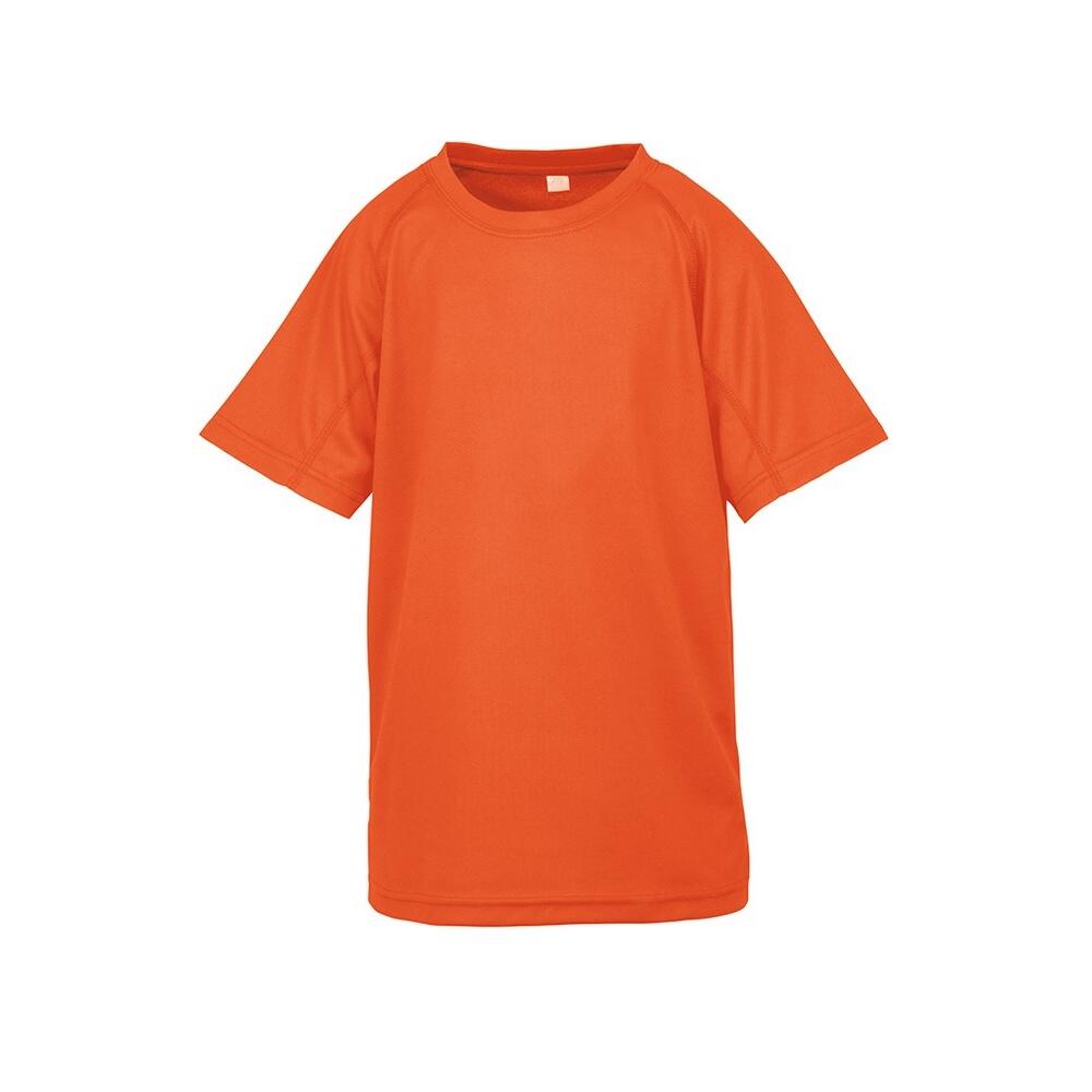 Spiro Chidlrens/Kids Impact Performance Aircool T-Shirt
