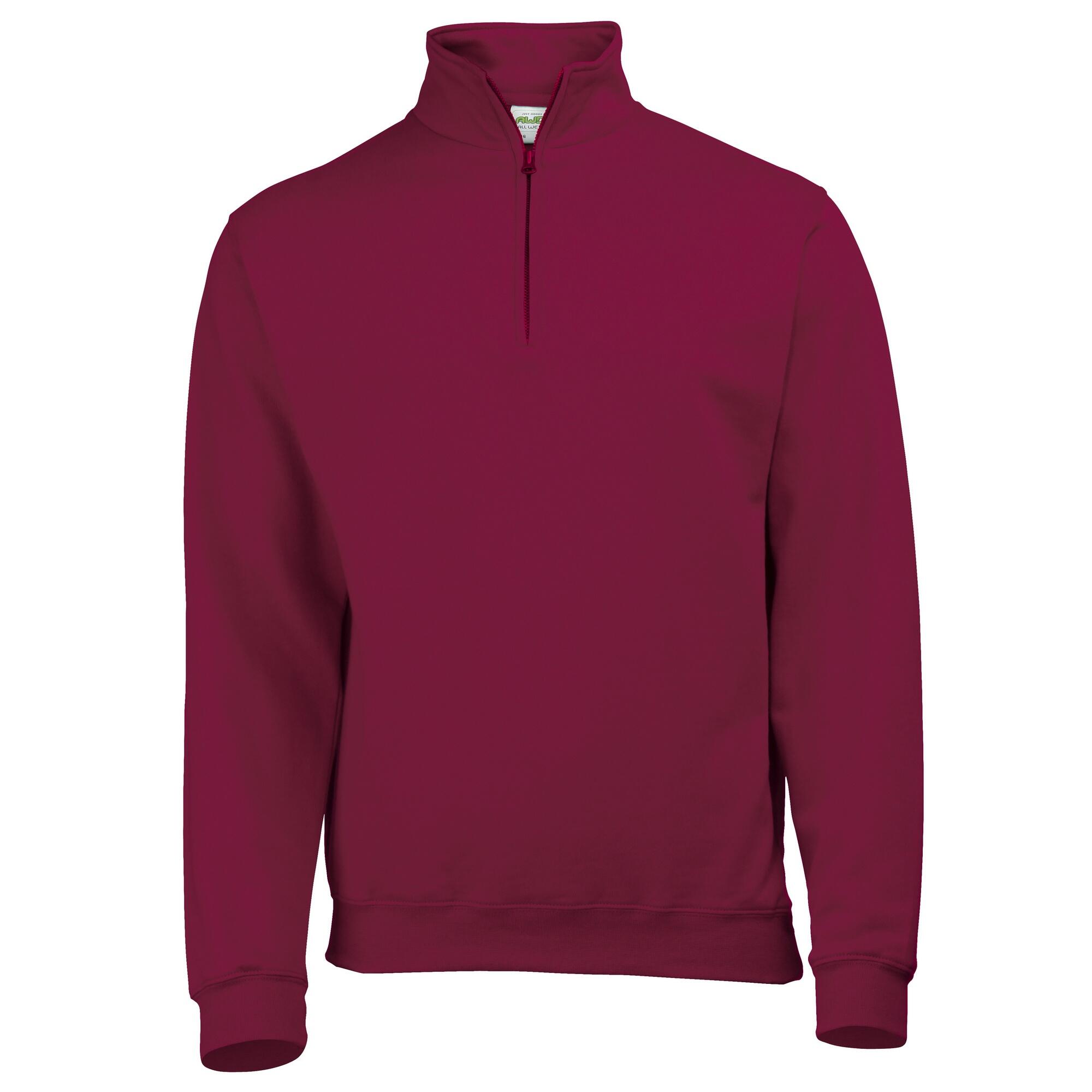 Awdis Mens Plain Sophomore ¼ Zip Sweatshirt