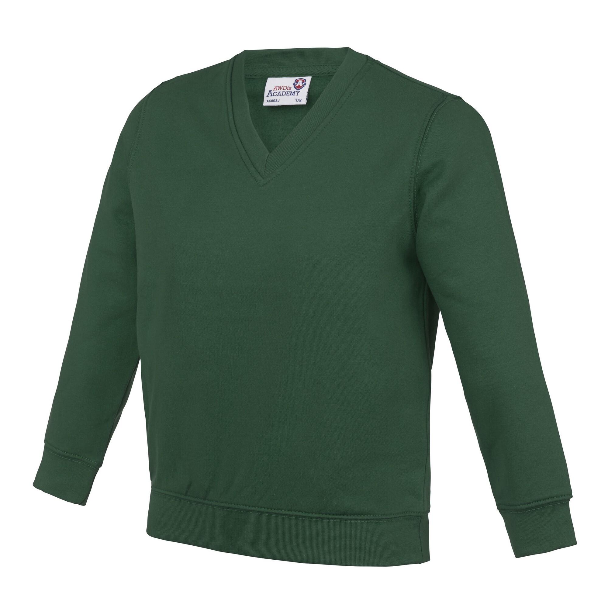 AWDis Academy Childrens/Kids Junior V Neck School Jumper/Sweatshirt