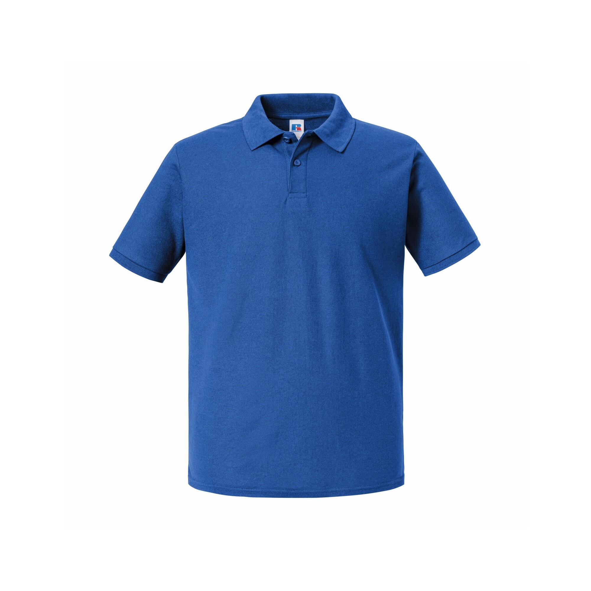 Russell Mens Authentic Pique Polo Shirt