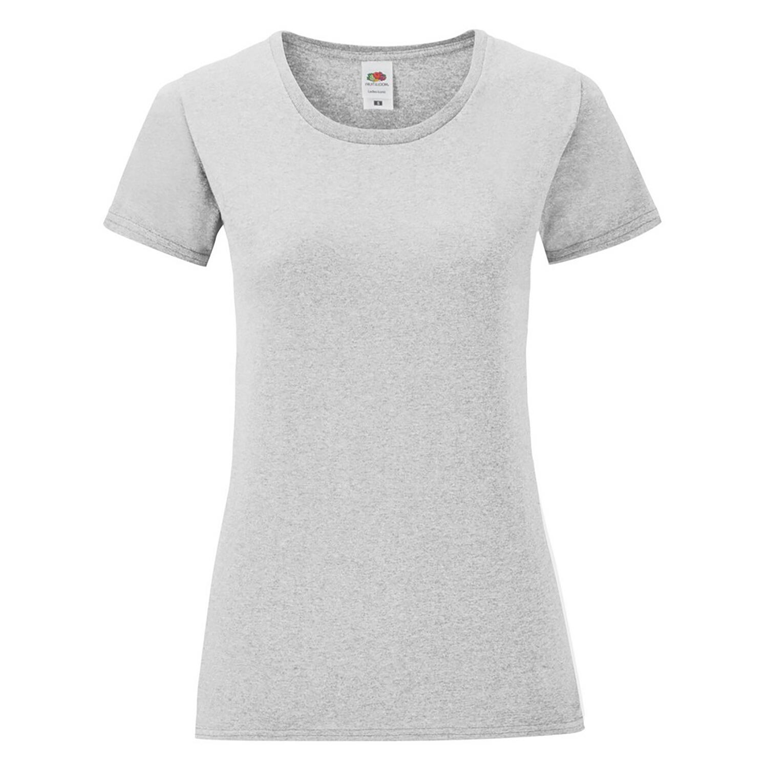 Fruit Of The Loom Womens/Ladies Iconic T-Shirt