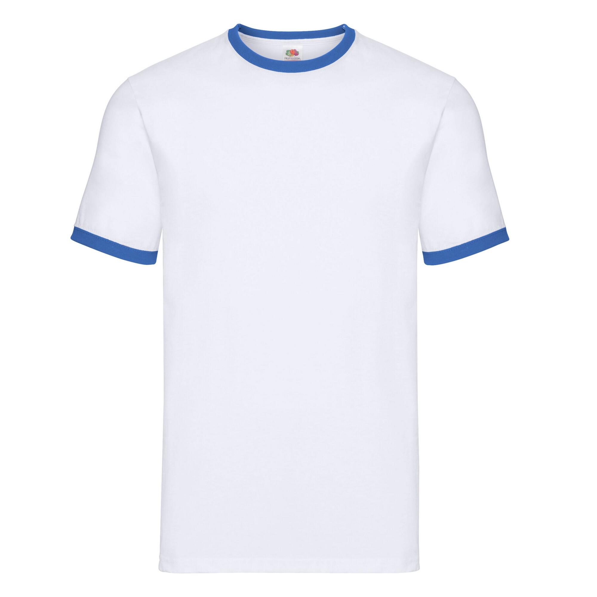 Fruit of the Loom Mens Contrast Ringer T-Shirt